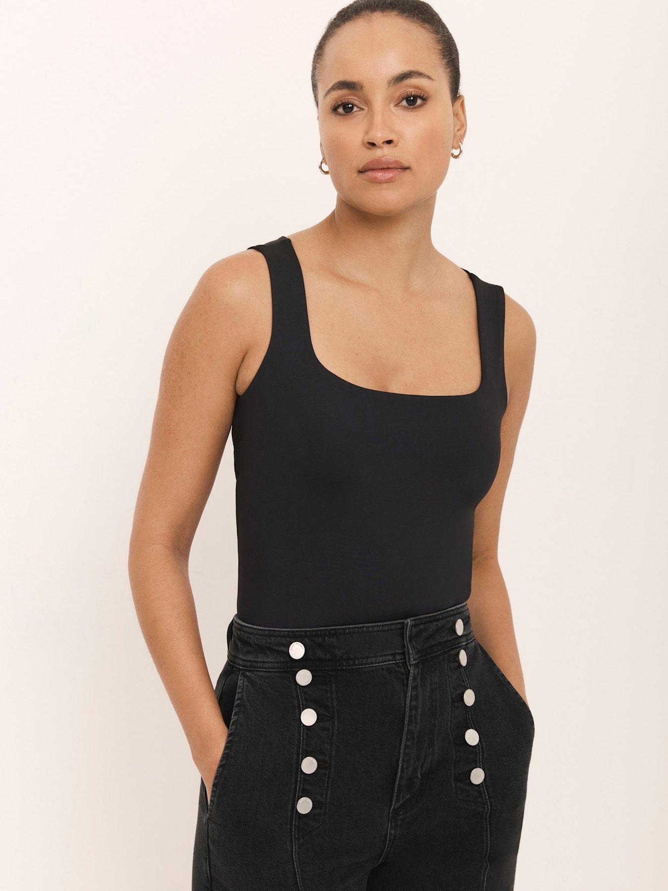 mint-velvet-layering-scoop-neck-vest-blackfront
