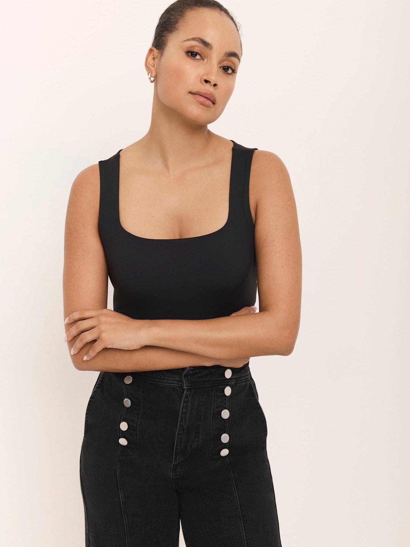 mint-velvet-layering-scoop-neck-vest-blackoutfit
