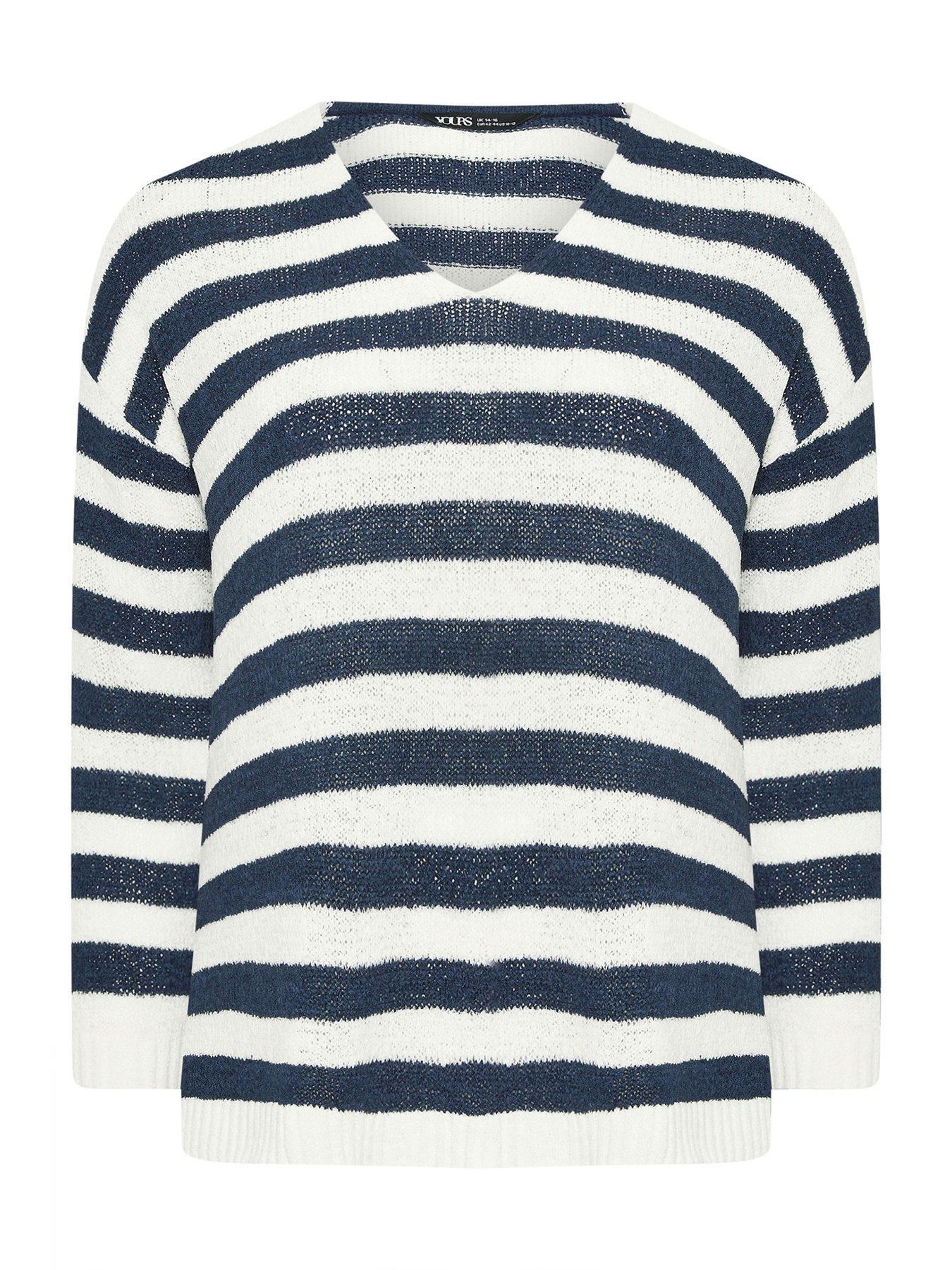 yours-curve-tape-yarn-stripe-jumperdetail