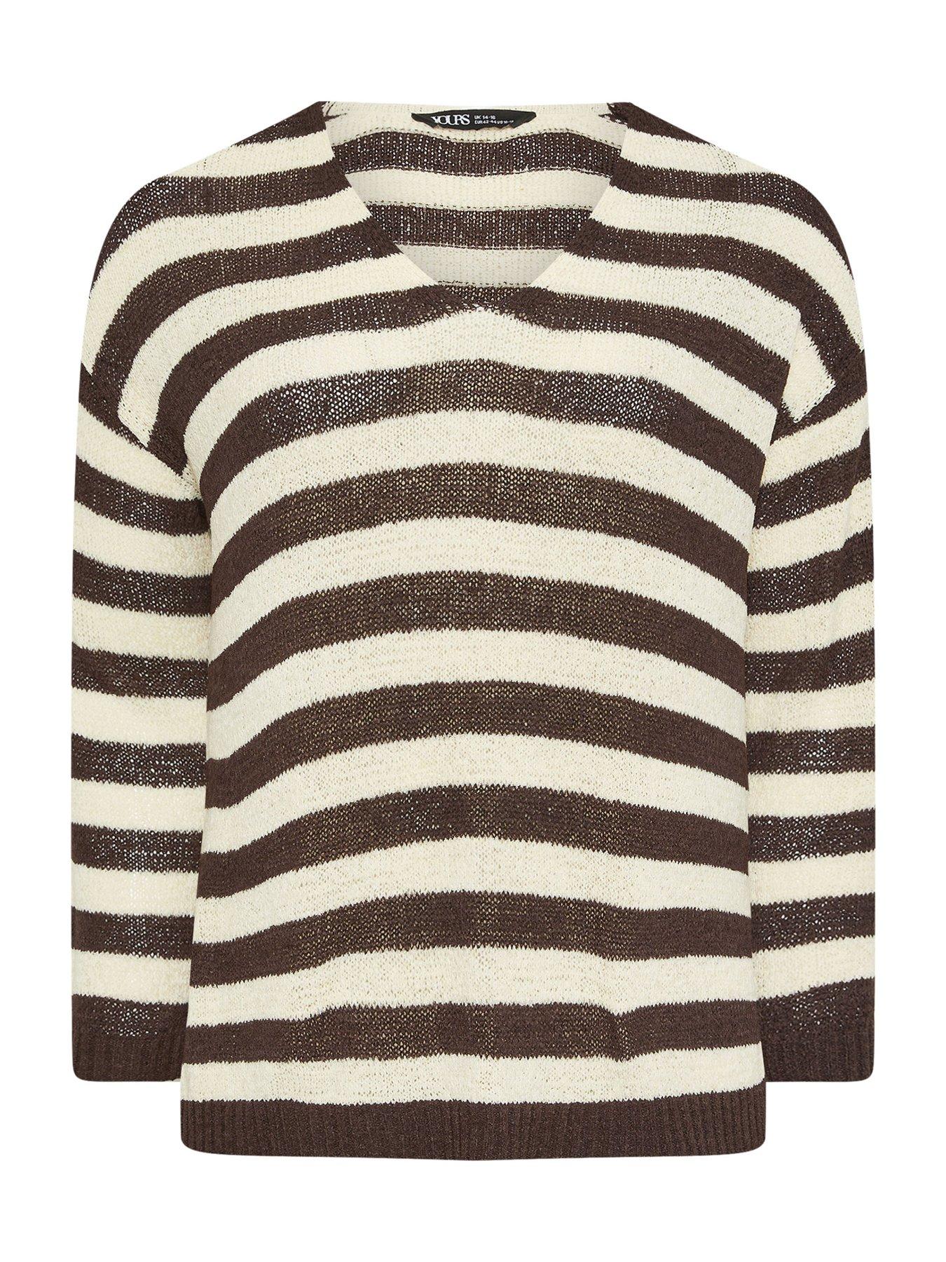 yours-curve-tape-yarn-stripe-jumperdetail