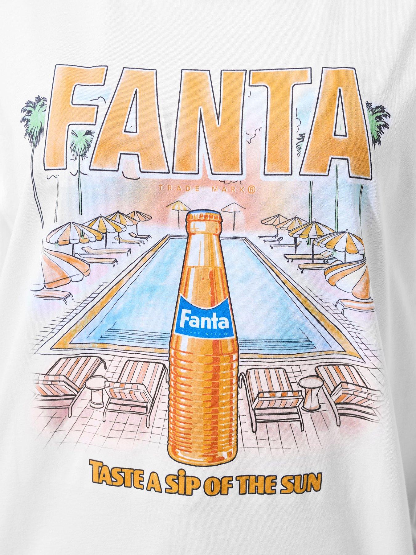 Image 4 of 5 of Yours Curve Fanta T-shirt