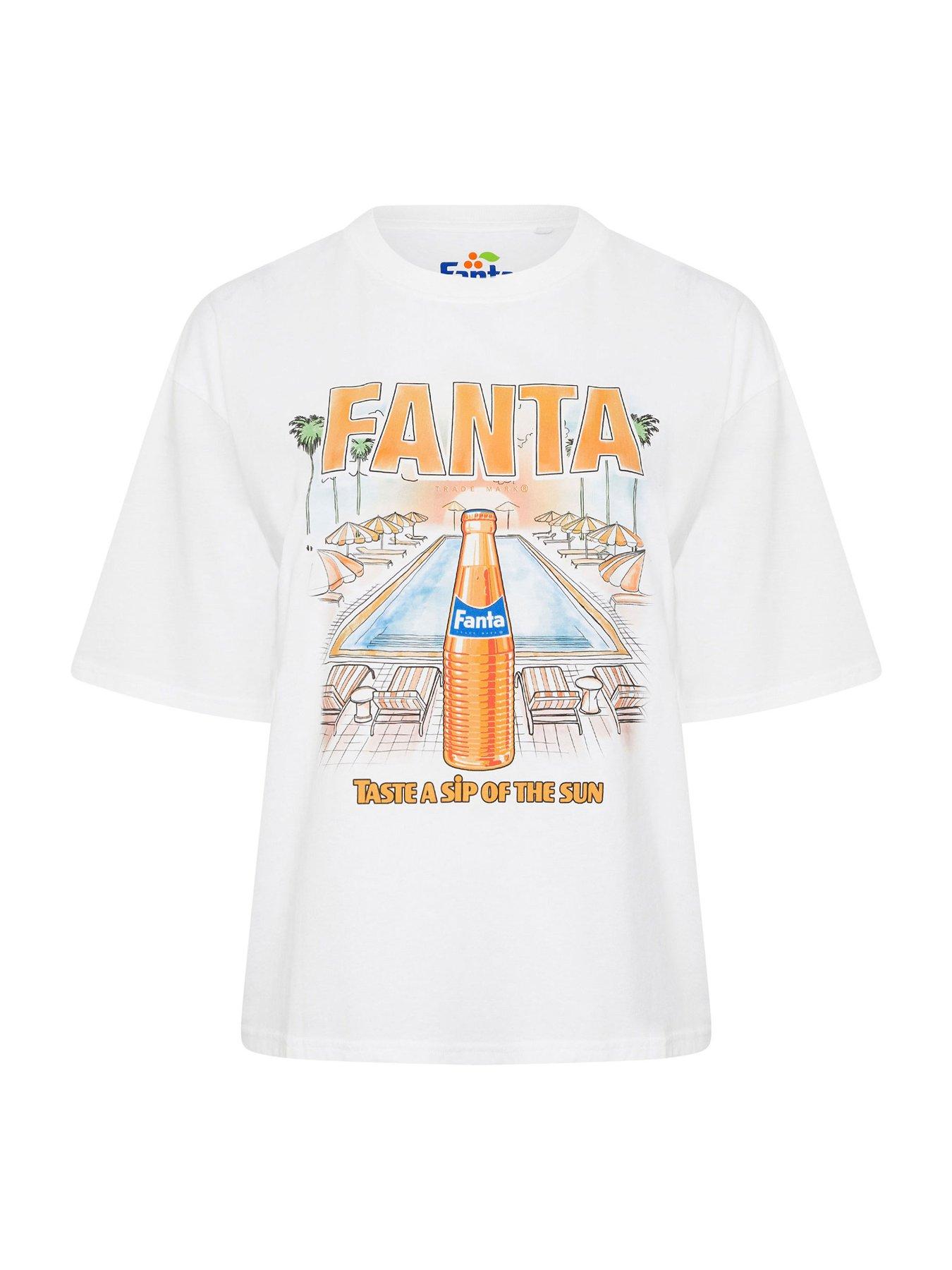 Image 5 of 5 of Yours Curve Fanta T-shirt
