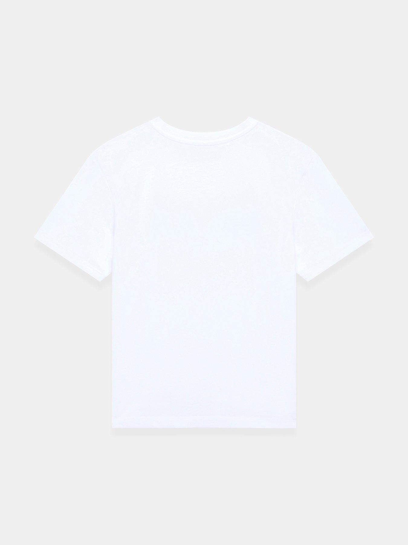 Image 5 of 6 of Mint Velvet Lace Milan Graphic T-Shirt - White