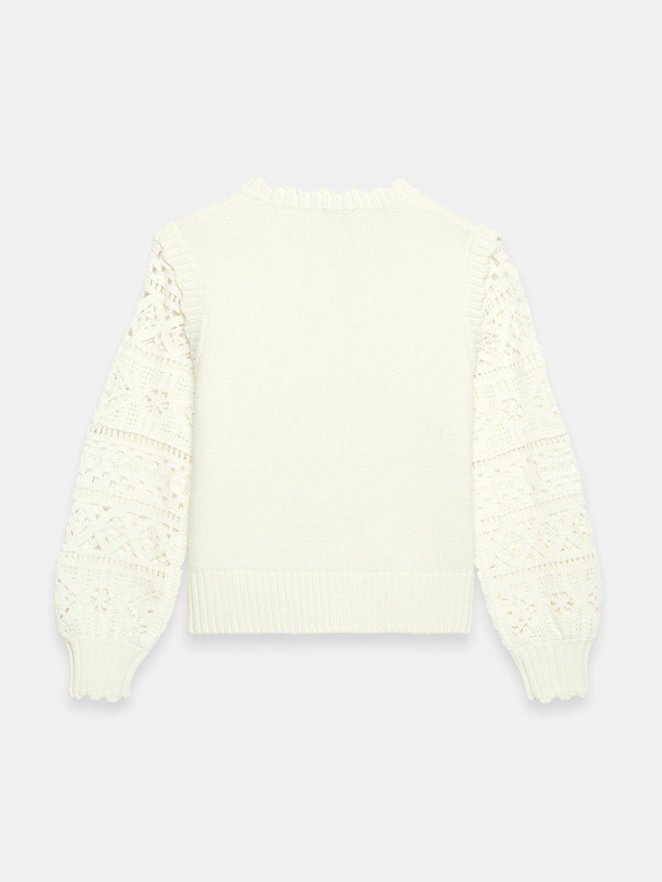 mint-velvet-ivory-crochet-sleeve-cardigan-whiteoutfit