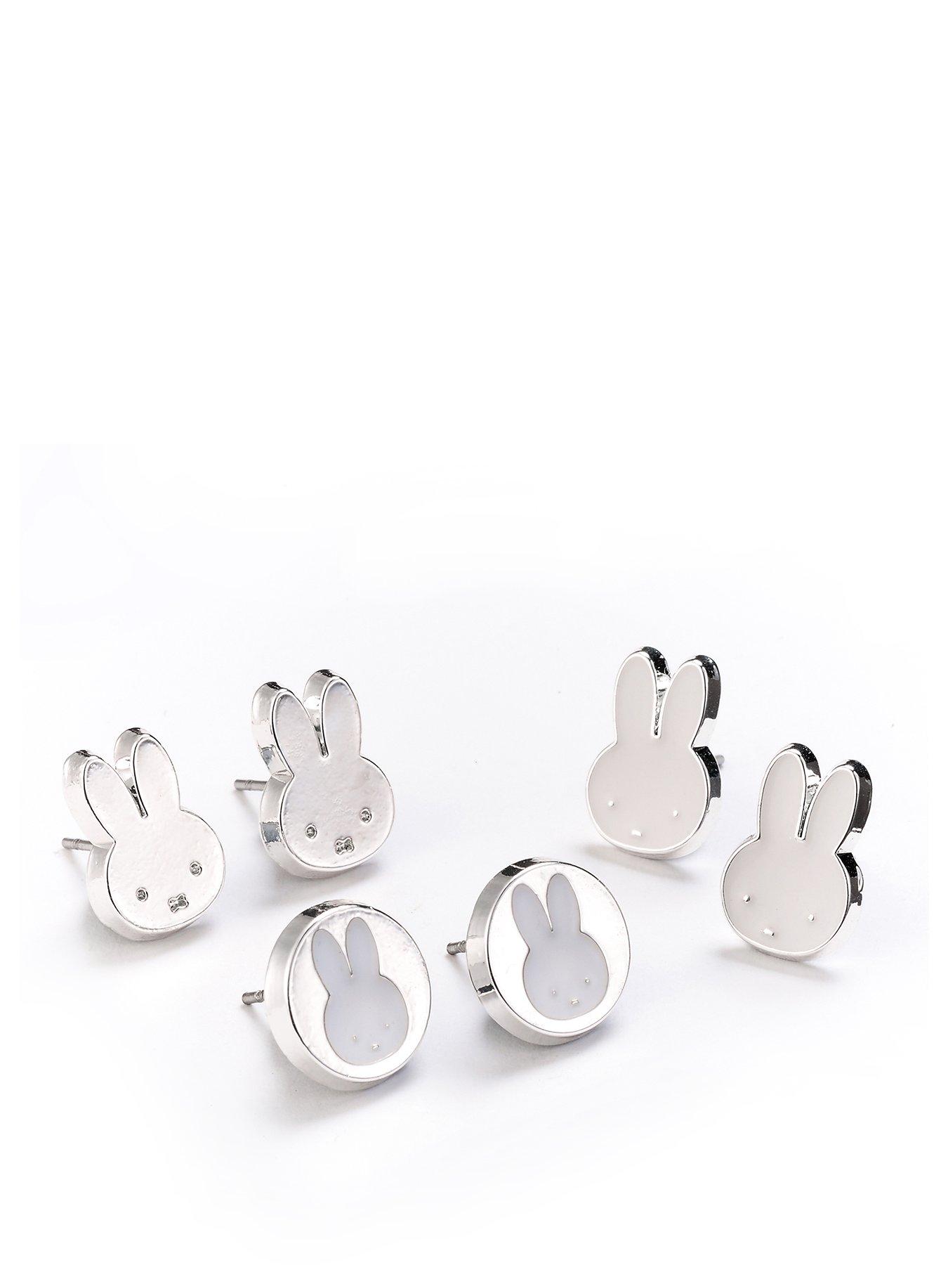 Image 1 of 3 of miffy Miffy Earring Stud Set