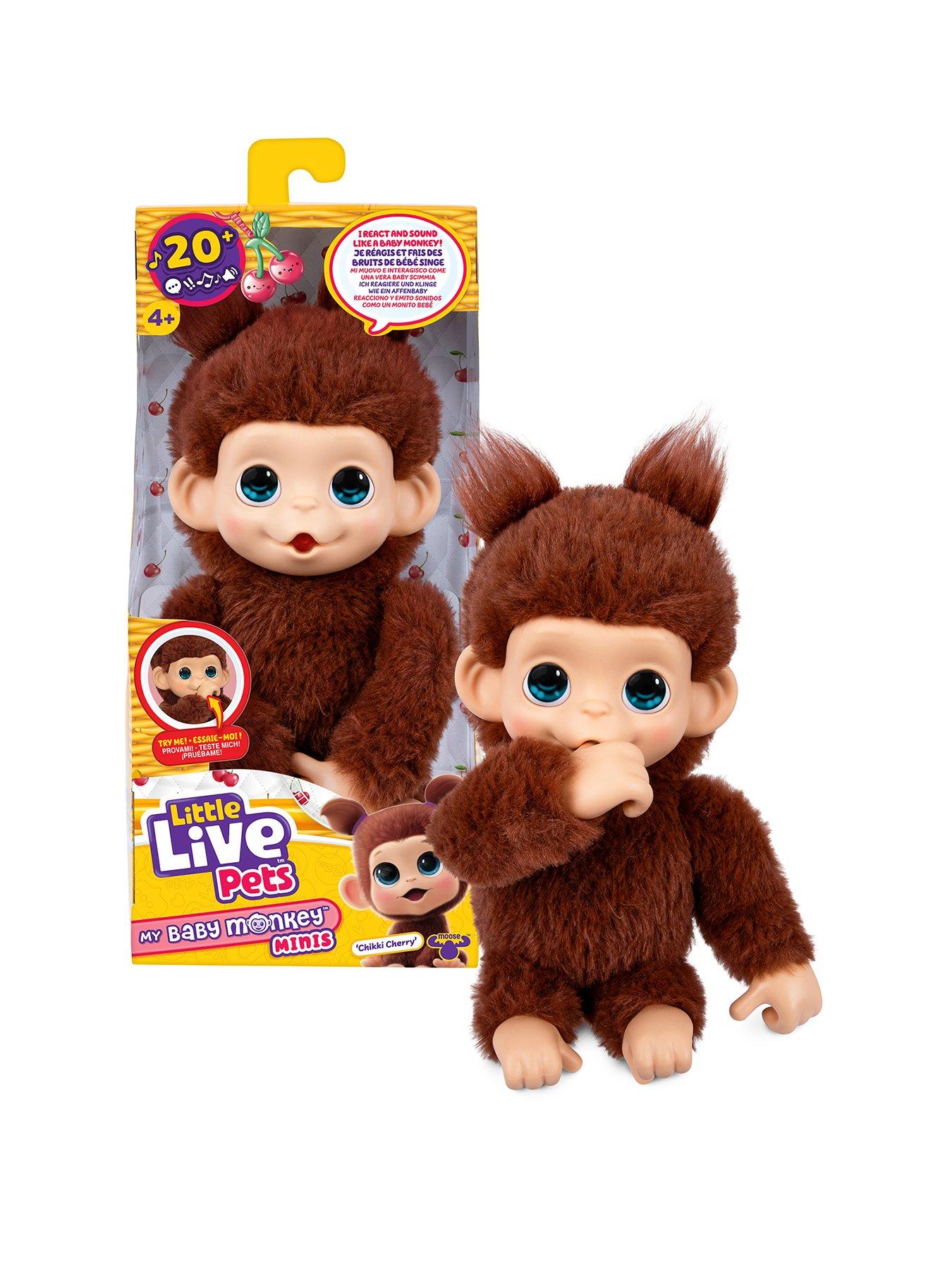 Little Live Pets Little Live Pets My Baby Monkey Minis - Chikki