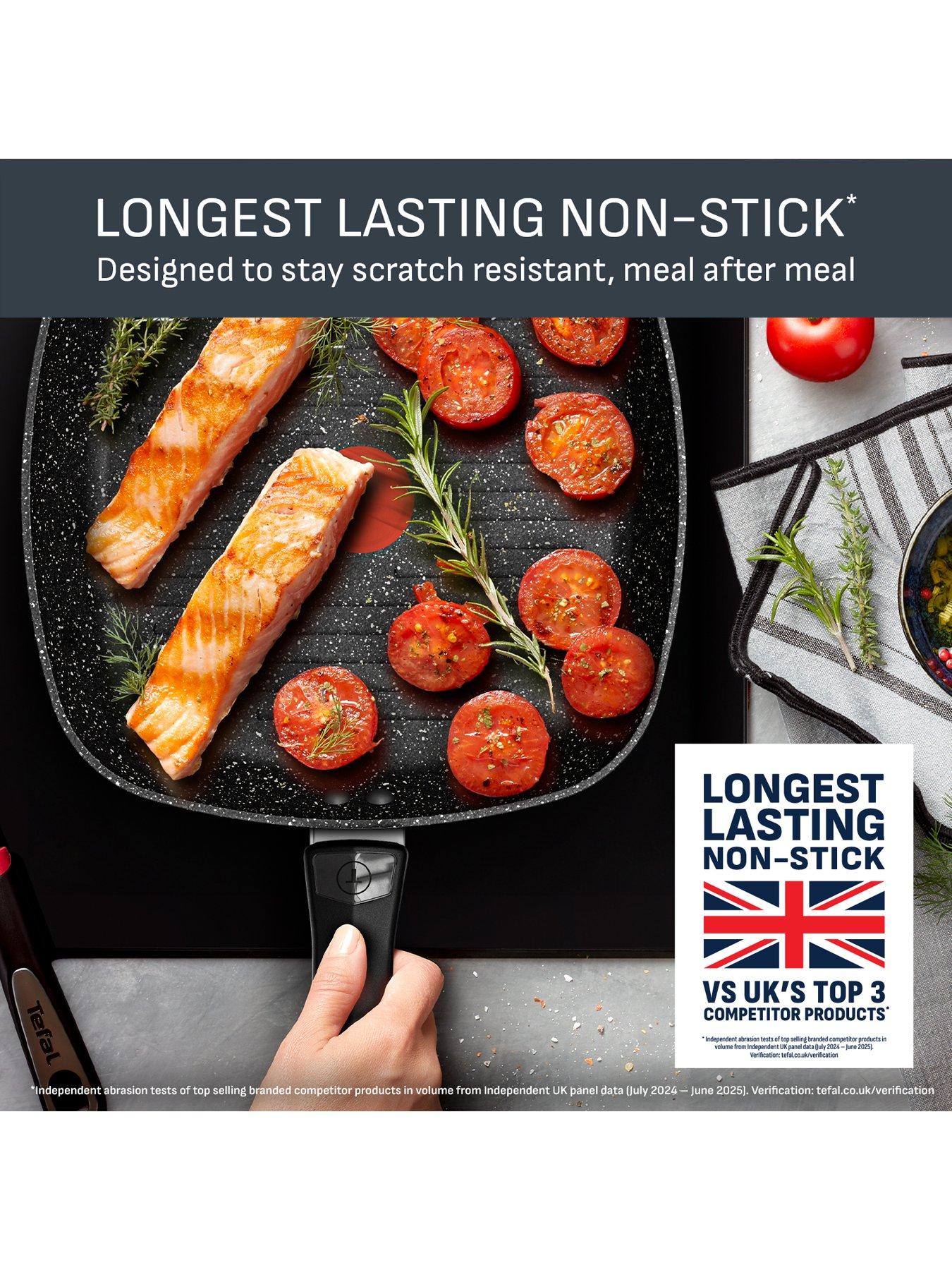 Image 3 of 7 of Tefal Tefal Expertise Plus Induction Non-stick Grill Pan 26cm
