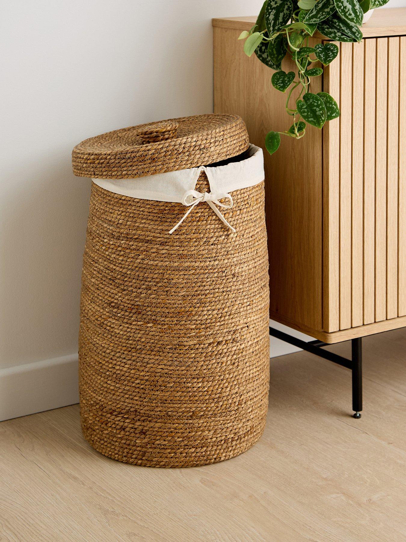 The Very Collection Bulrush Laundry Basket Large