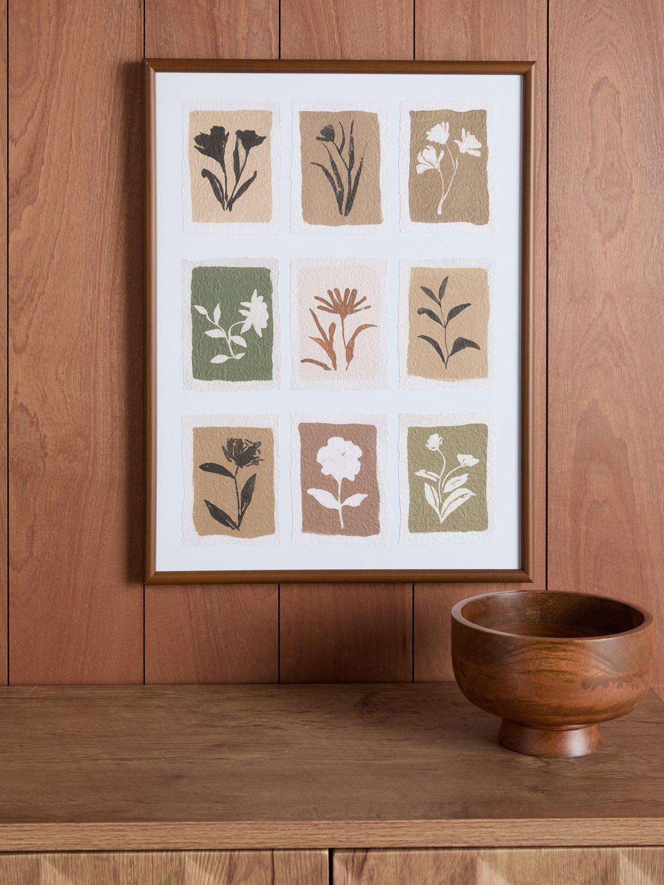 The Very Collection Scrapbook Floral Canvas on Texture Paper 45x60cm - FSC Certified