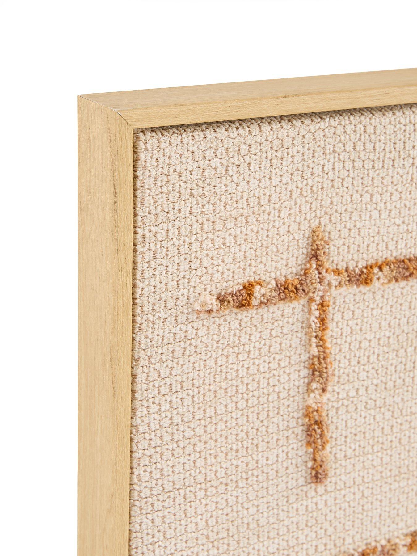 Image 5 of 7 of The Very Collection Set of 2 Embroidered Textured Canvas 60x80cm - FSC&reg; Certified