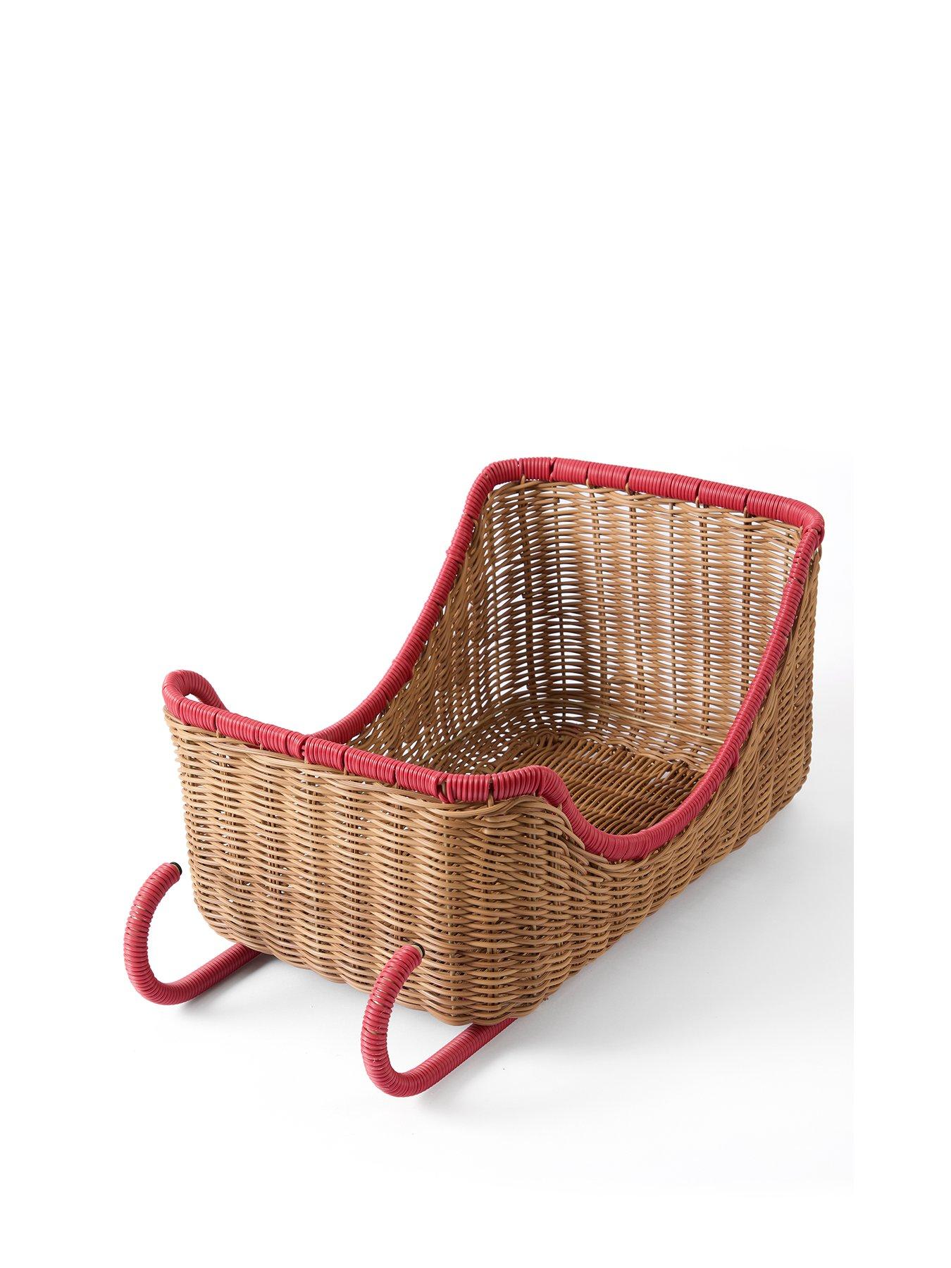 Image 2 of 6 of The Very Collection Sleigh Shaped Basket