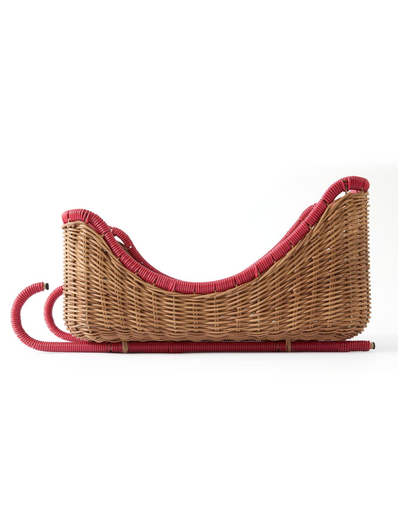 Image 3 of 6 of The Very Collection Sleigh Shaped Basket
