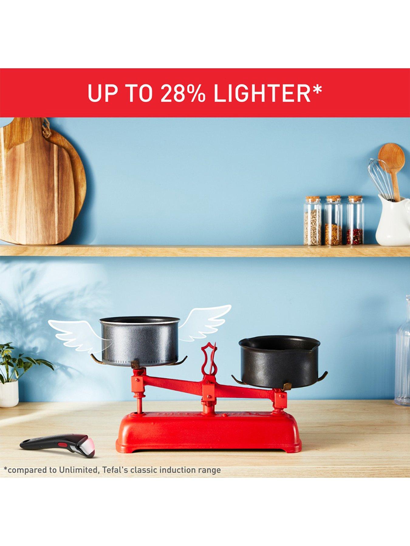 Image 4 of 8 of Tefal Tefal So Lite 3pc Saucepan Set