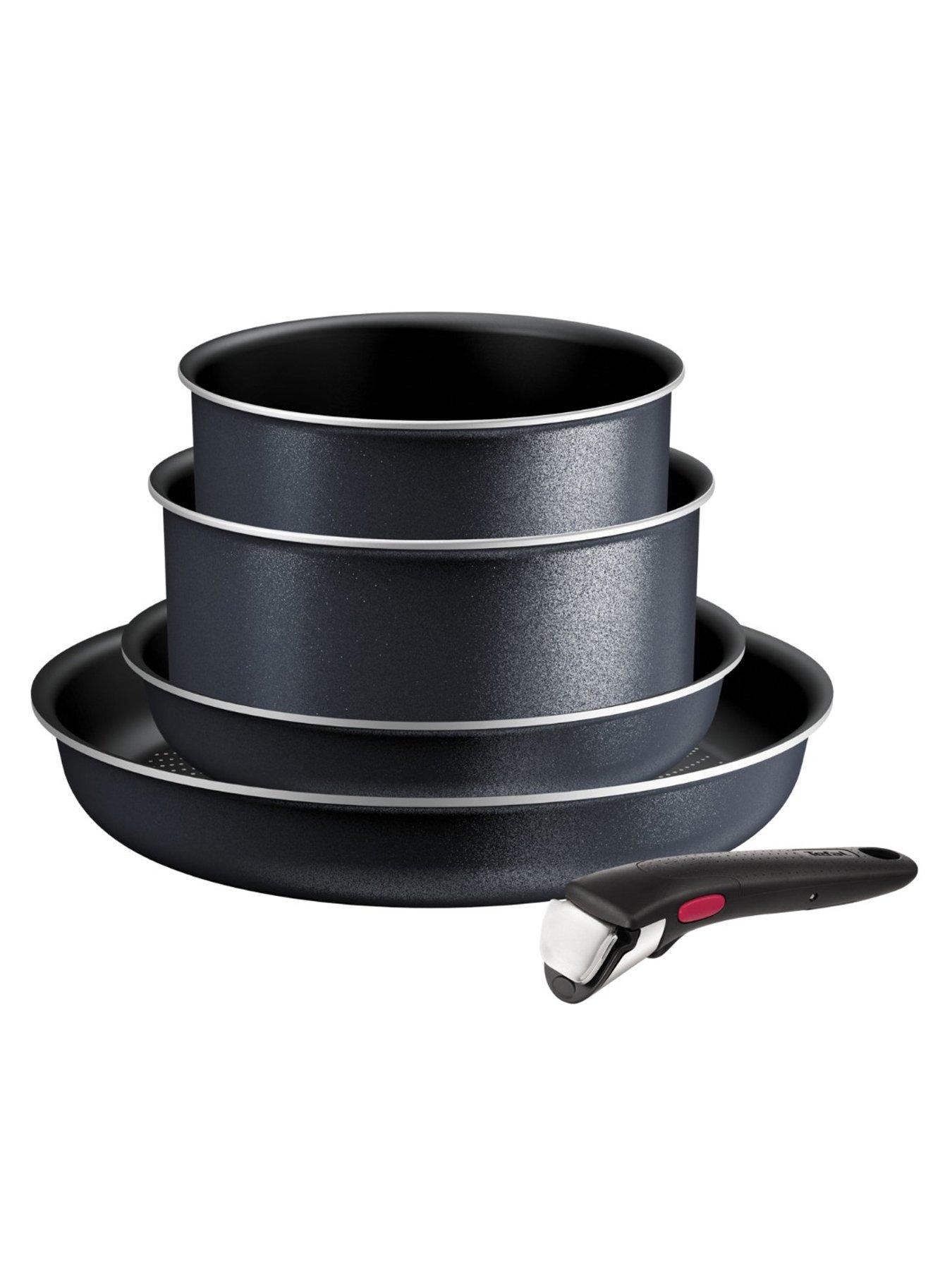 Image 1 of 8 of Tefal Tefal So Lite 5pc Fry And Saucepan Set