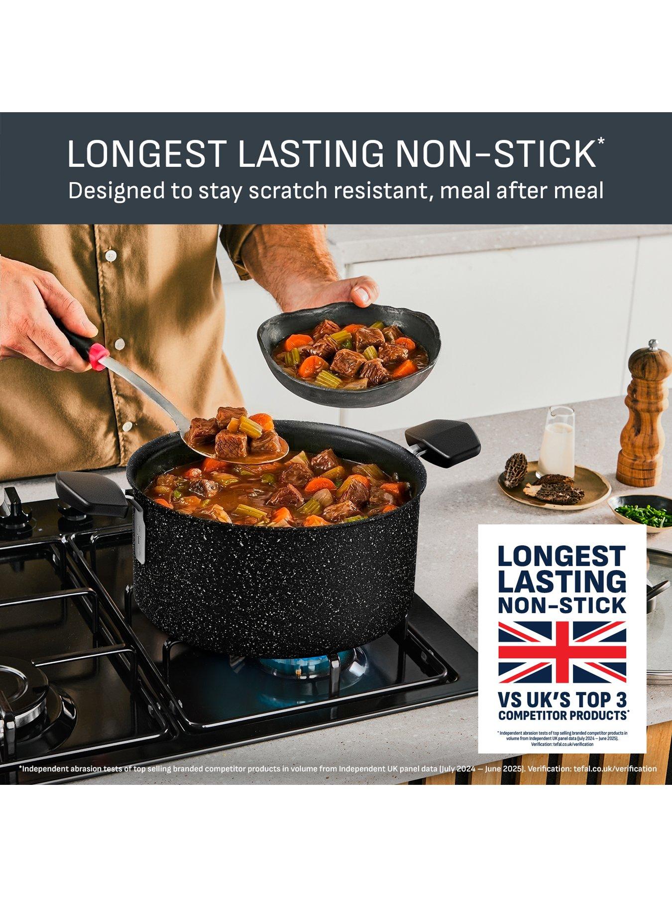 Image 3 of 7 of Tefal Tefal Expertise Plus Induction Non-stick Stewpot + Lid 24cm