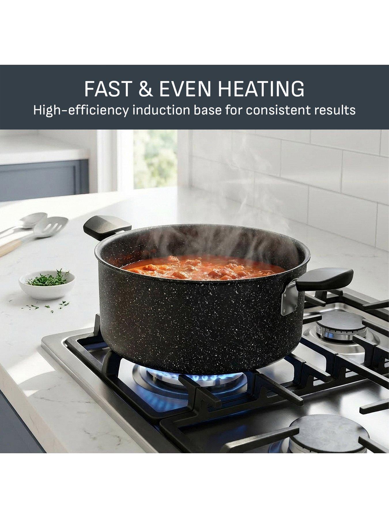 Image 6 of 7 of Tefal Tefal Expertise Plus Induction Non-stick Stewpot + Lid 24cm
