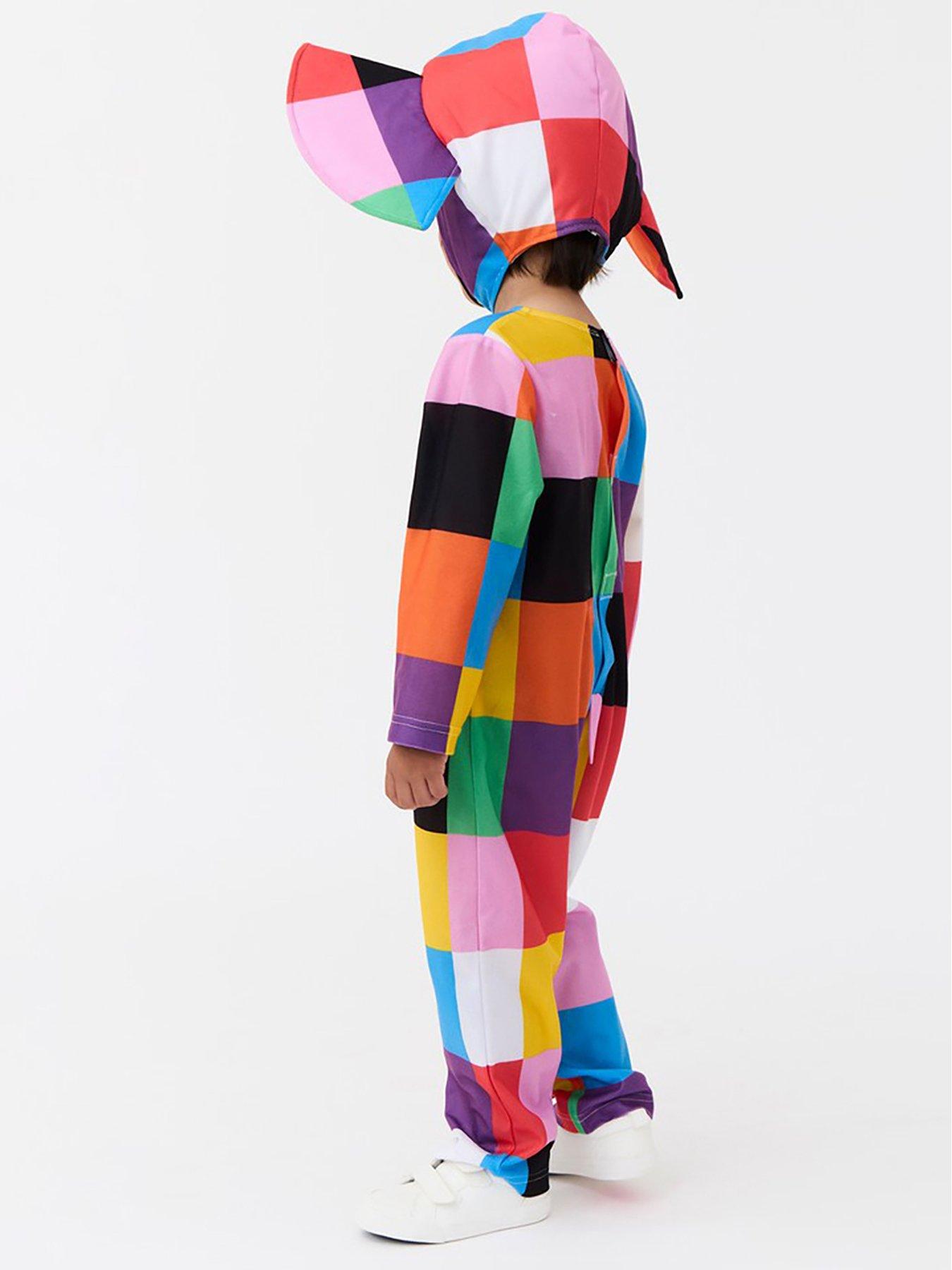Image 2 of 6 of Child Elmer Jumpsuit Costume