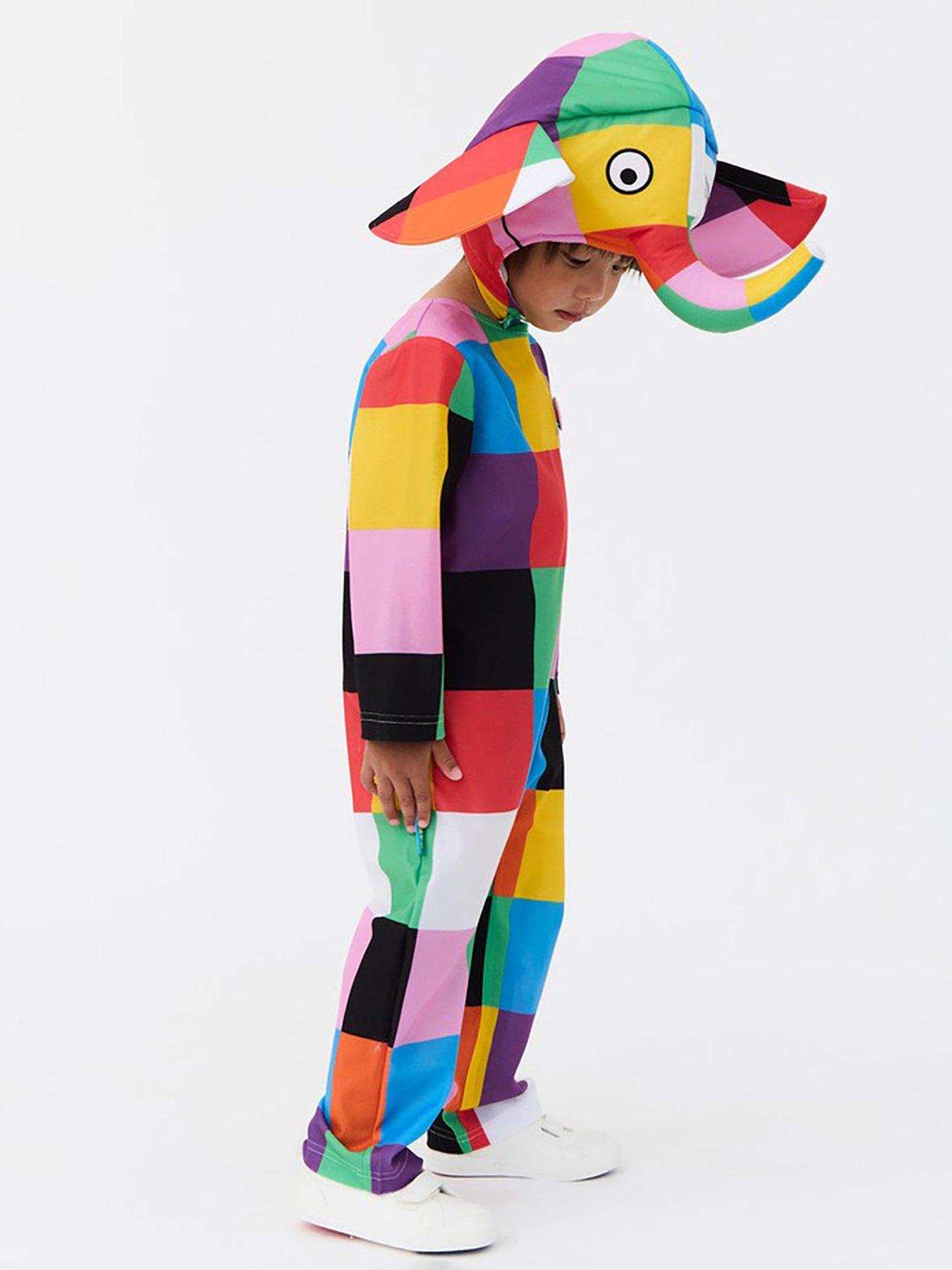 Image 3 of 6 of Child Elmer Jumpsuit Costume