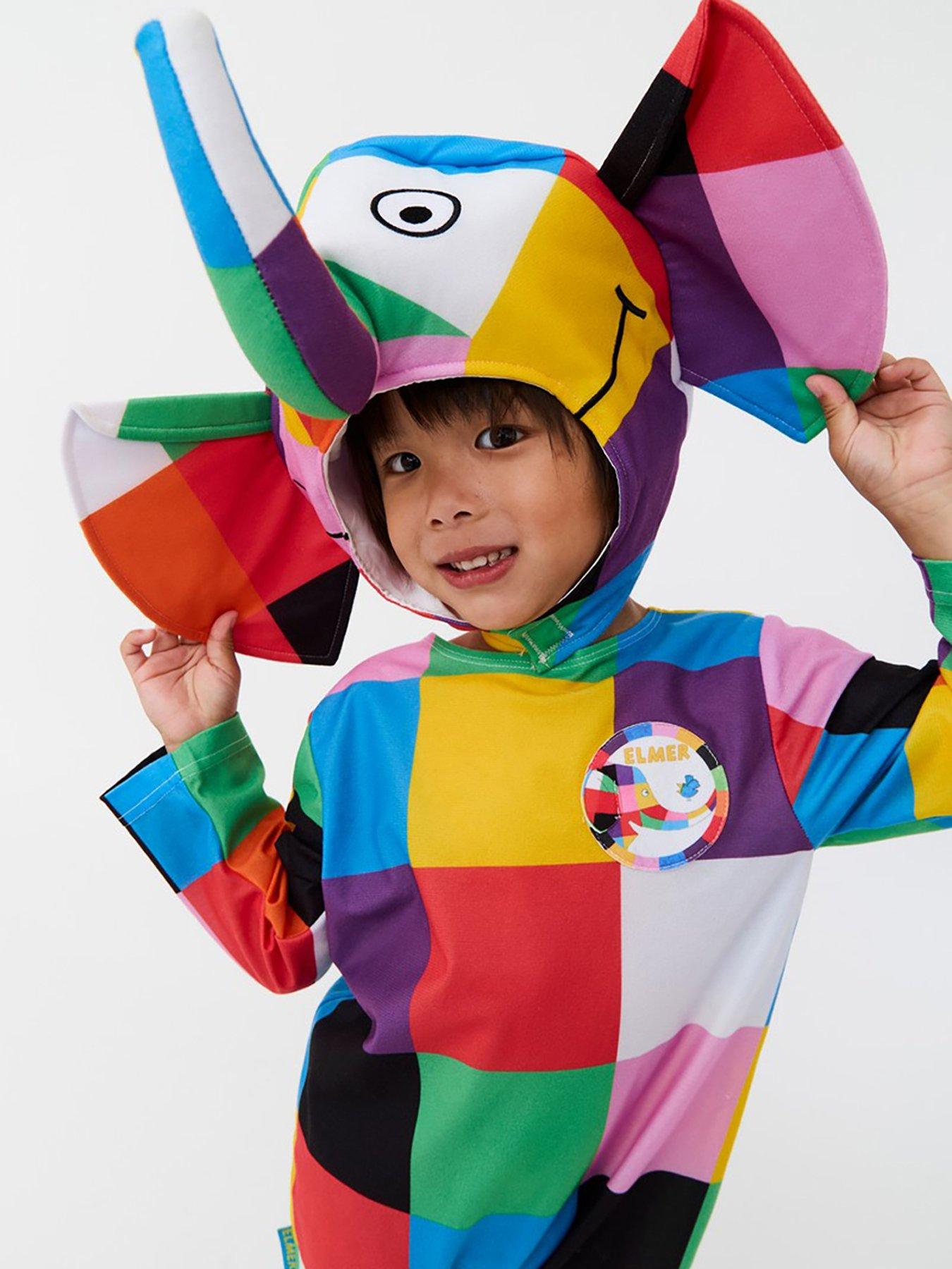 Image 4 of 6 of Child Elmer Jumpsuit Costume