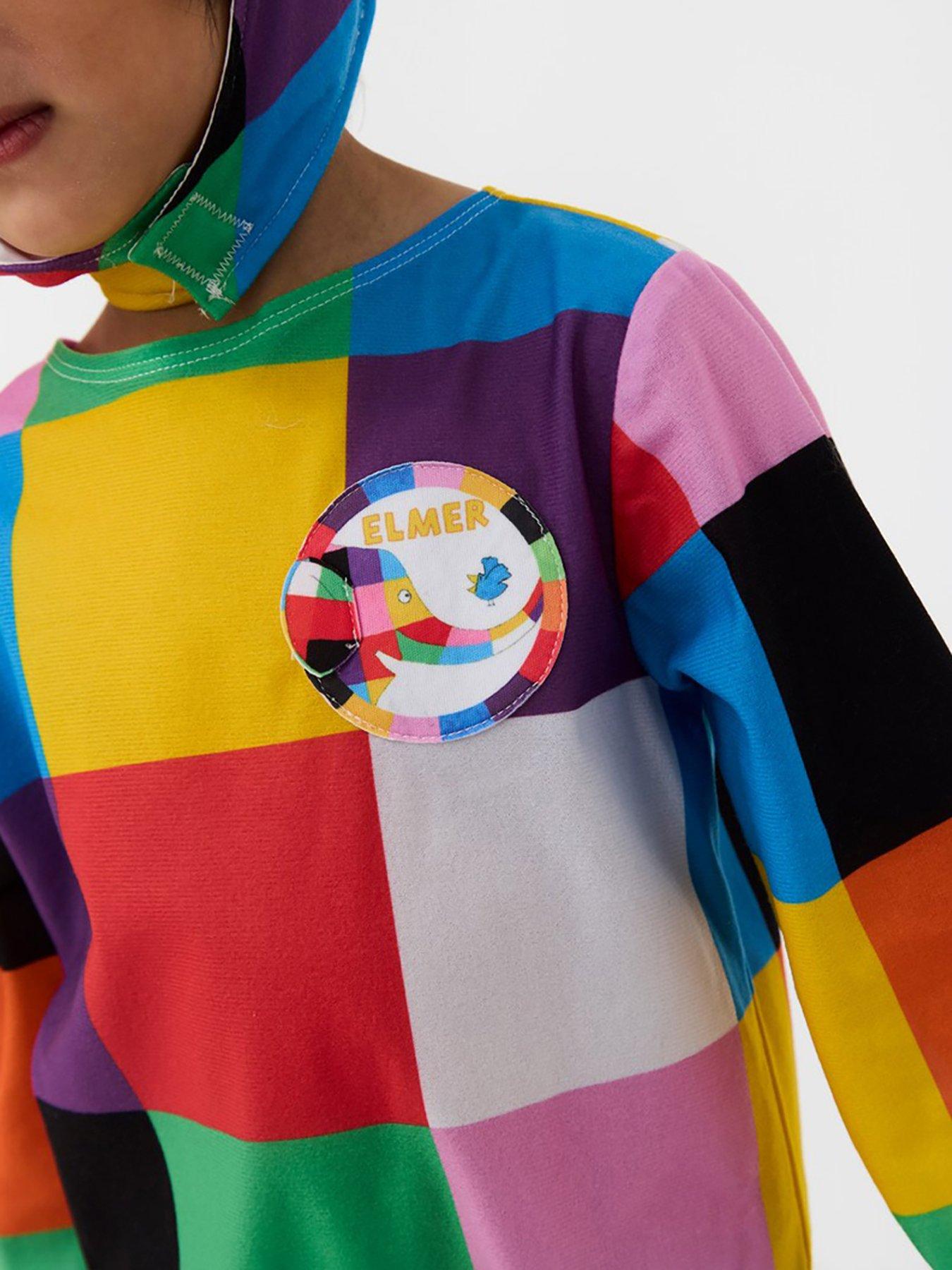Image 5 of 6 of Child Elmer Jumpsuit Costume