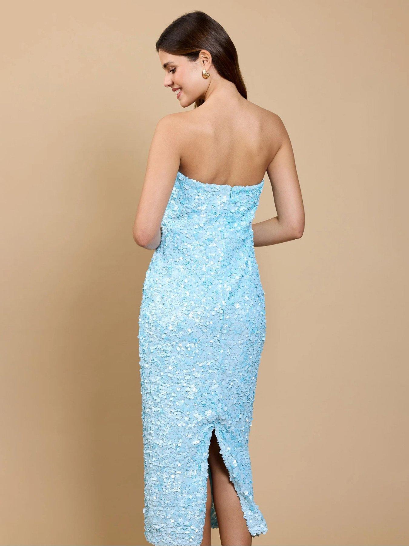 little-mistress-sequin-midaxi-dress-bluestillFront
