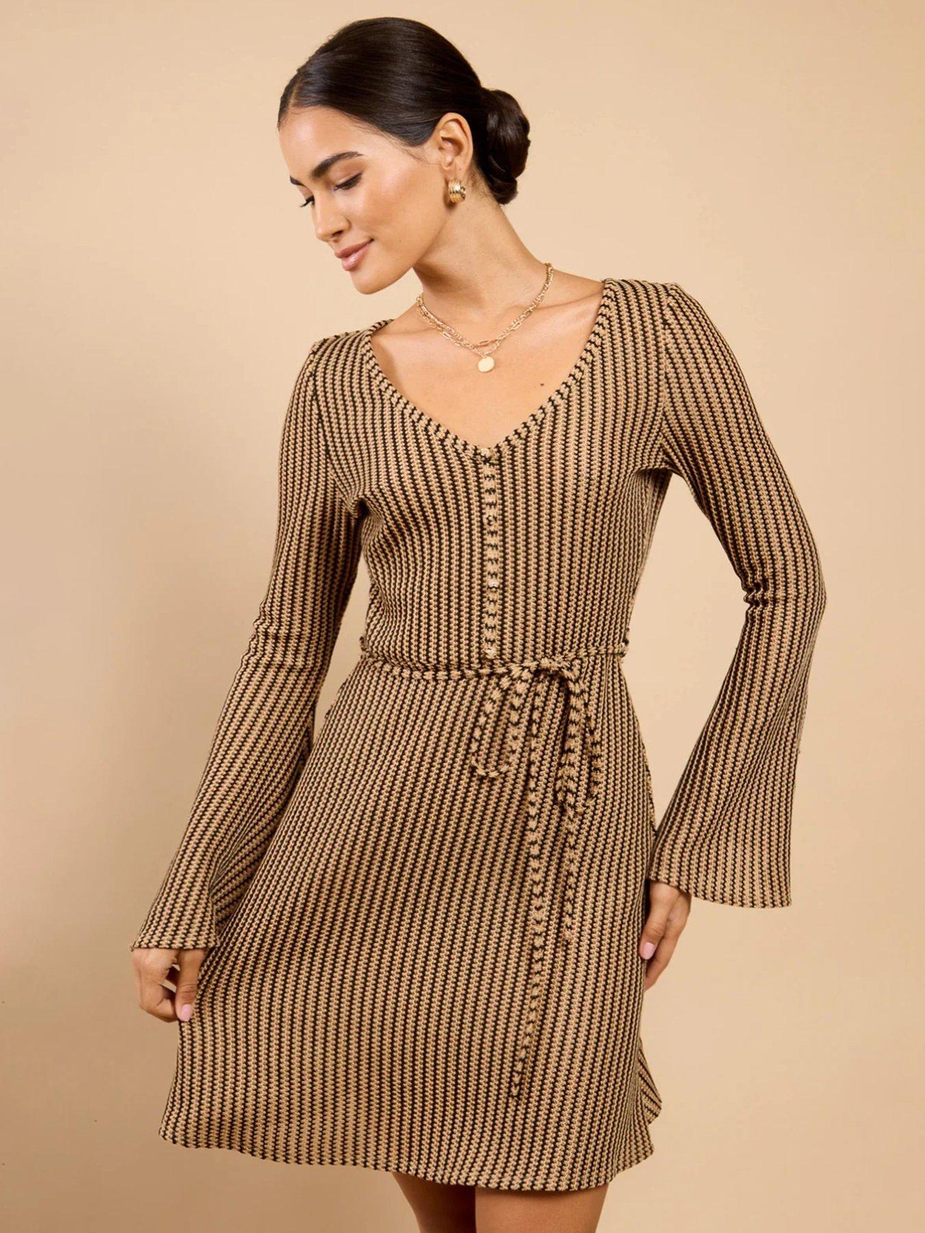 little-mistress-stripe-knit-mini-dress-brownback