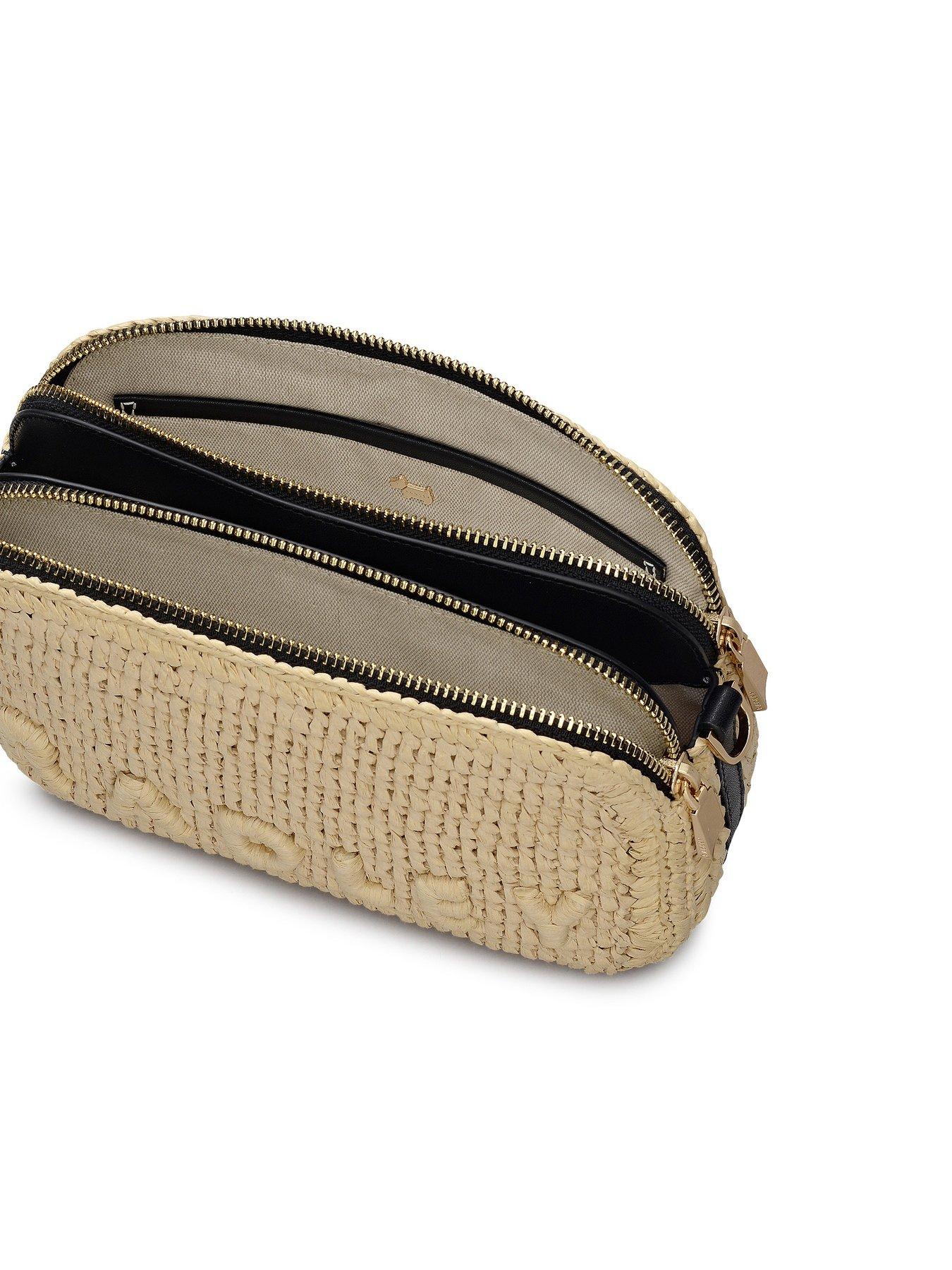 Image 4 of 5 of Radley Dukes Place - Raffia Medium Ziptop Cross Body