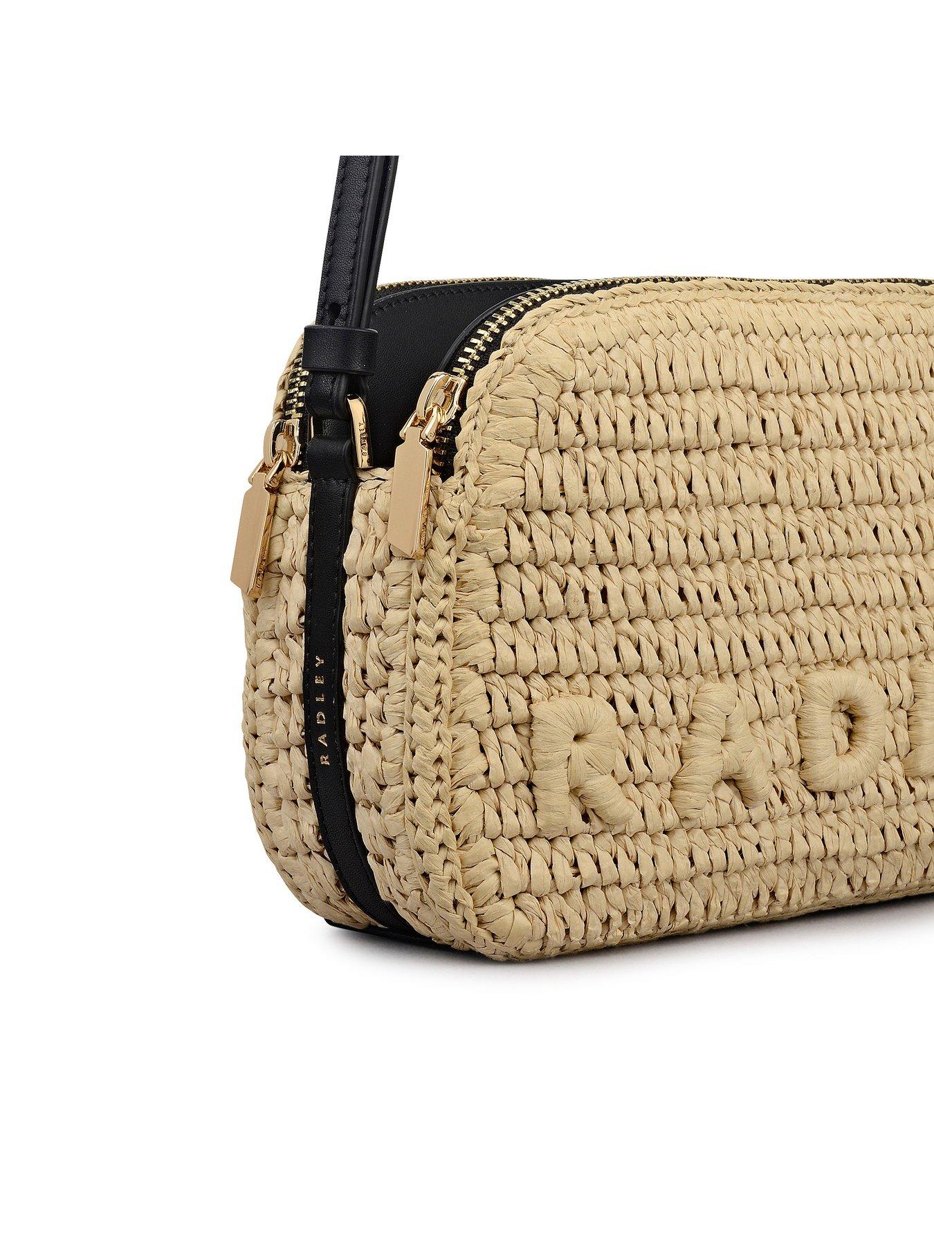 Image 5 of 5 of Radley Dukes Place - Raffia Medium Ziptop Cross Body