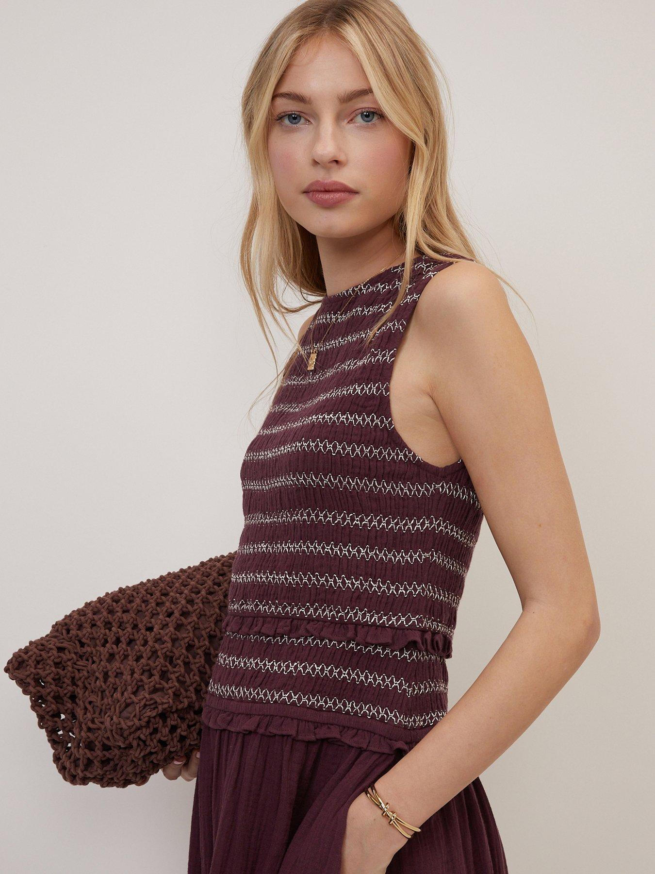 Image 4 of 5 of Nobodys Child Ingrid Midi Dress - Purple