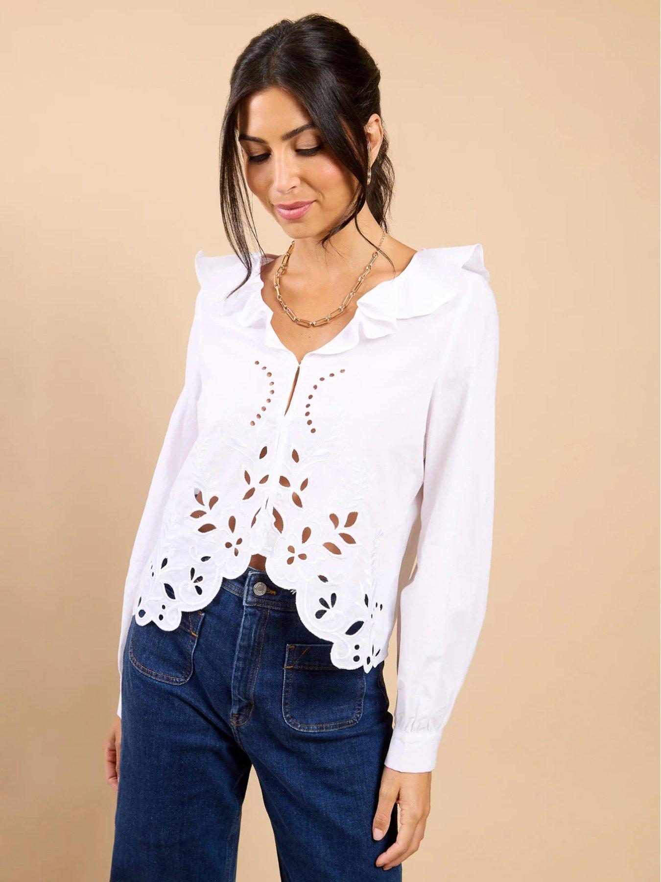 little-mistress-broderie-frill-top-whitefront