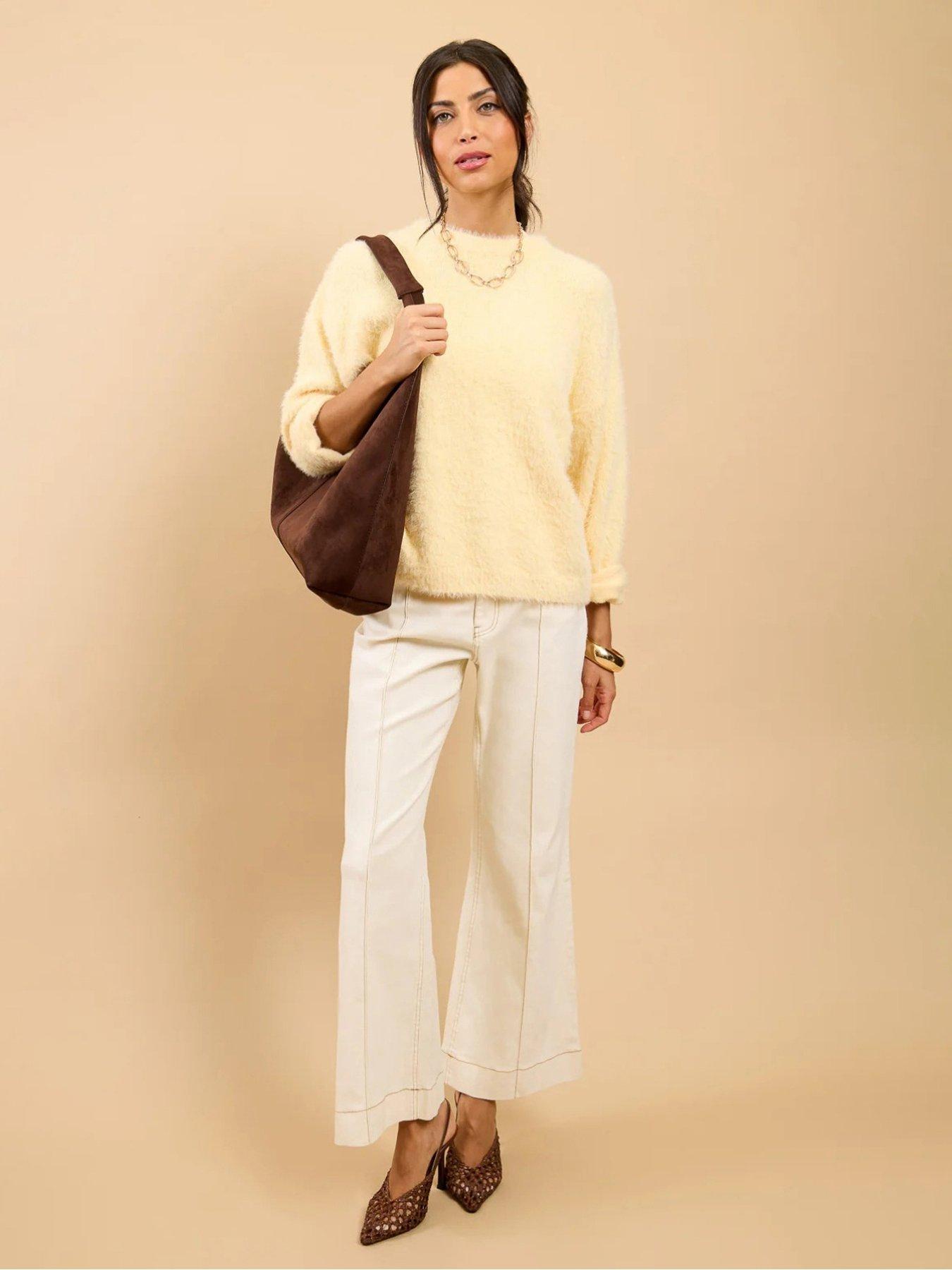 little-mistress-soft-knit-jumper-yellowback