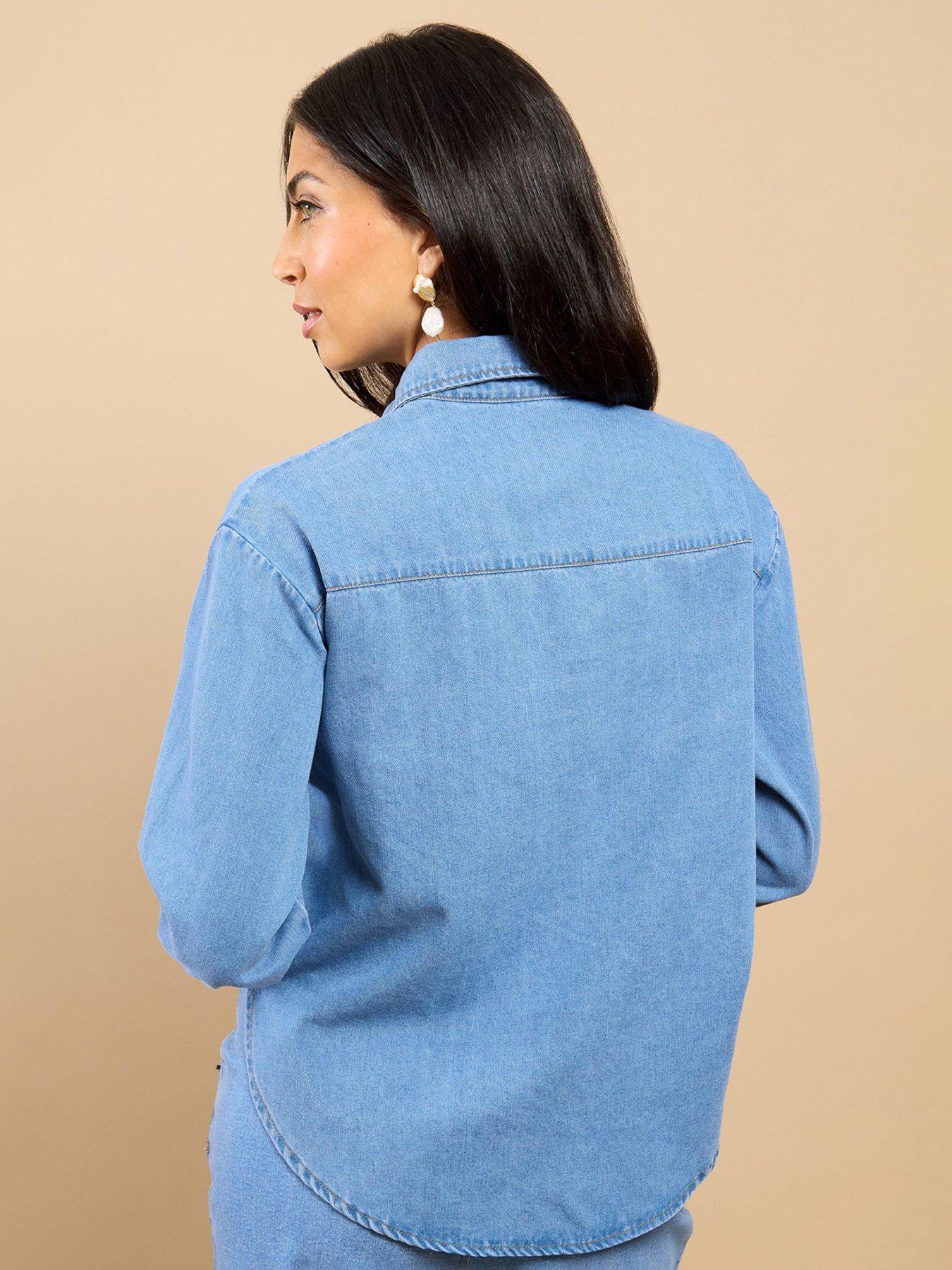 little-mistress-denim-shirt-bluestillFront
