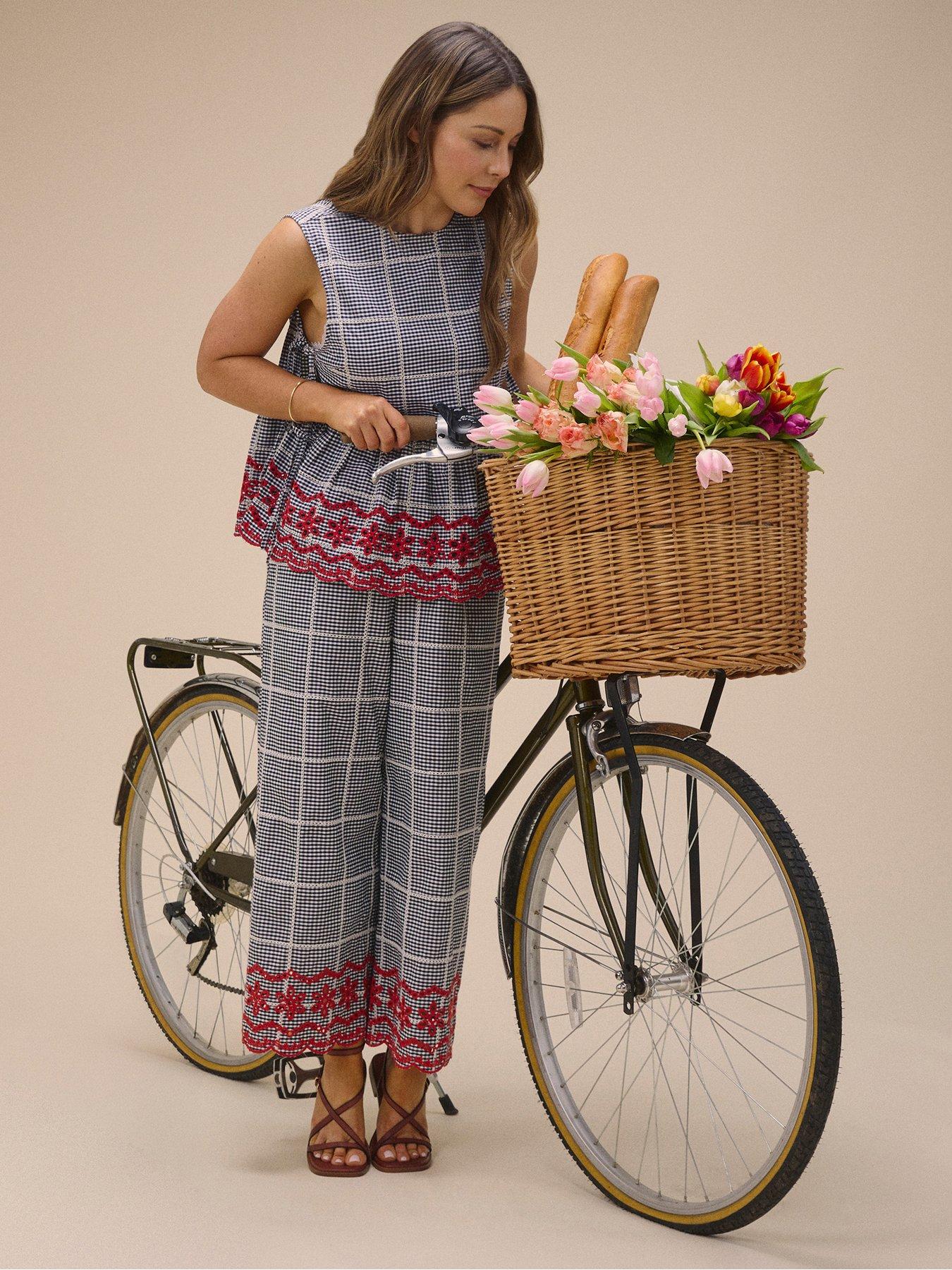 Nobodys Child Shrew Embroidered Crop Trousers - Multi