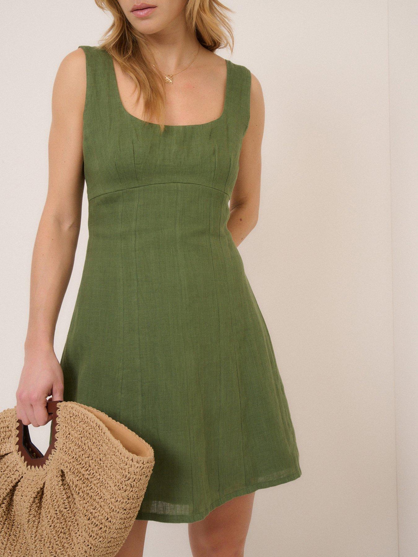 nobodys-child-emelia-mini-dress-greenback