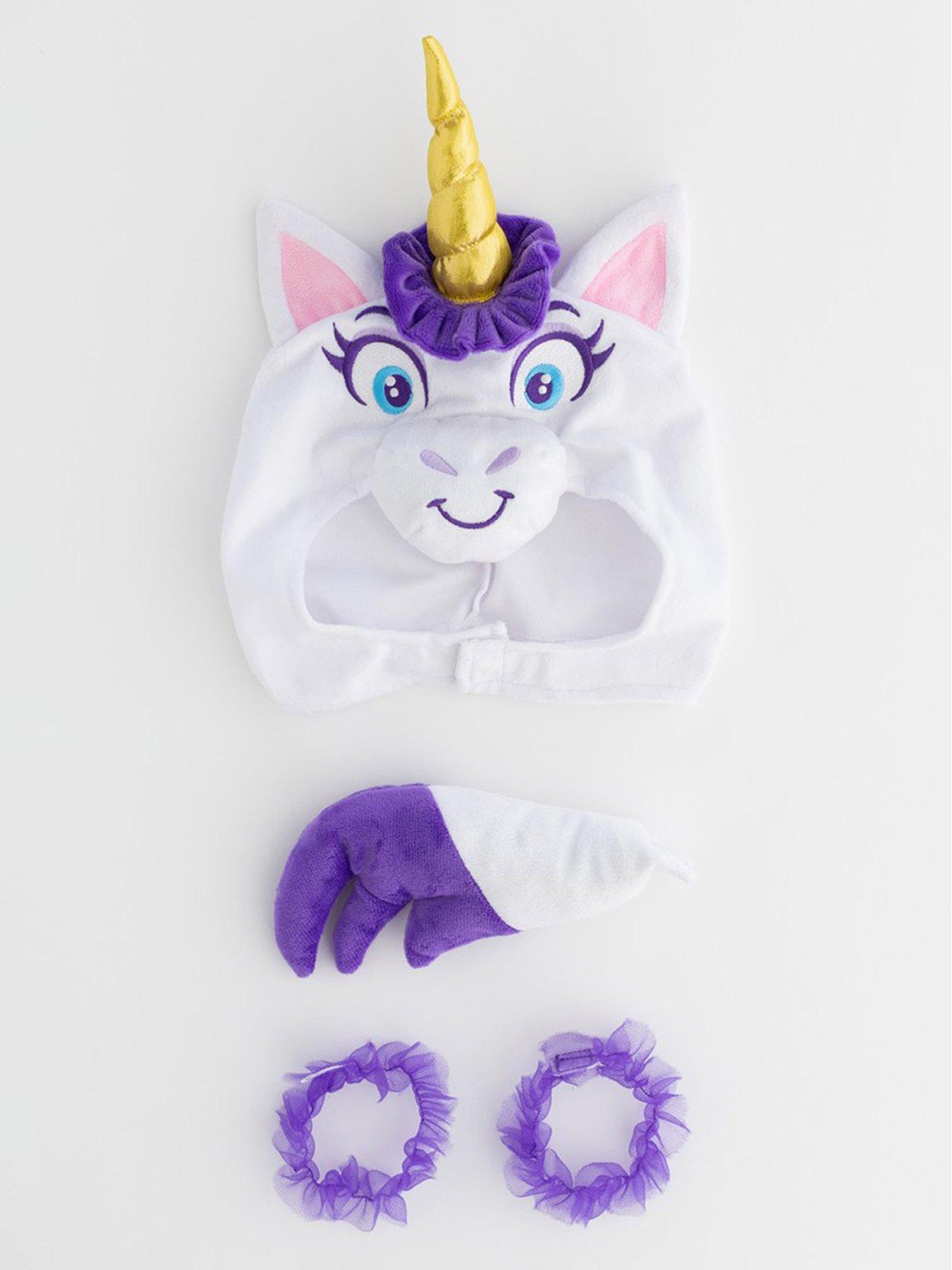 Image 6 of 6 of Girls Unicorn All In One With Hood