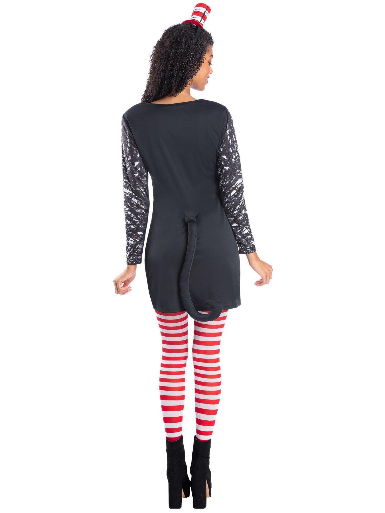 Image 2 of 4 of Dr Seuss Cat In The Hat Womens Costume