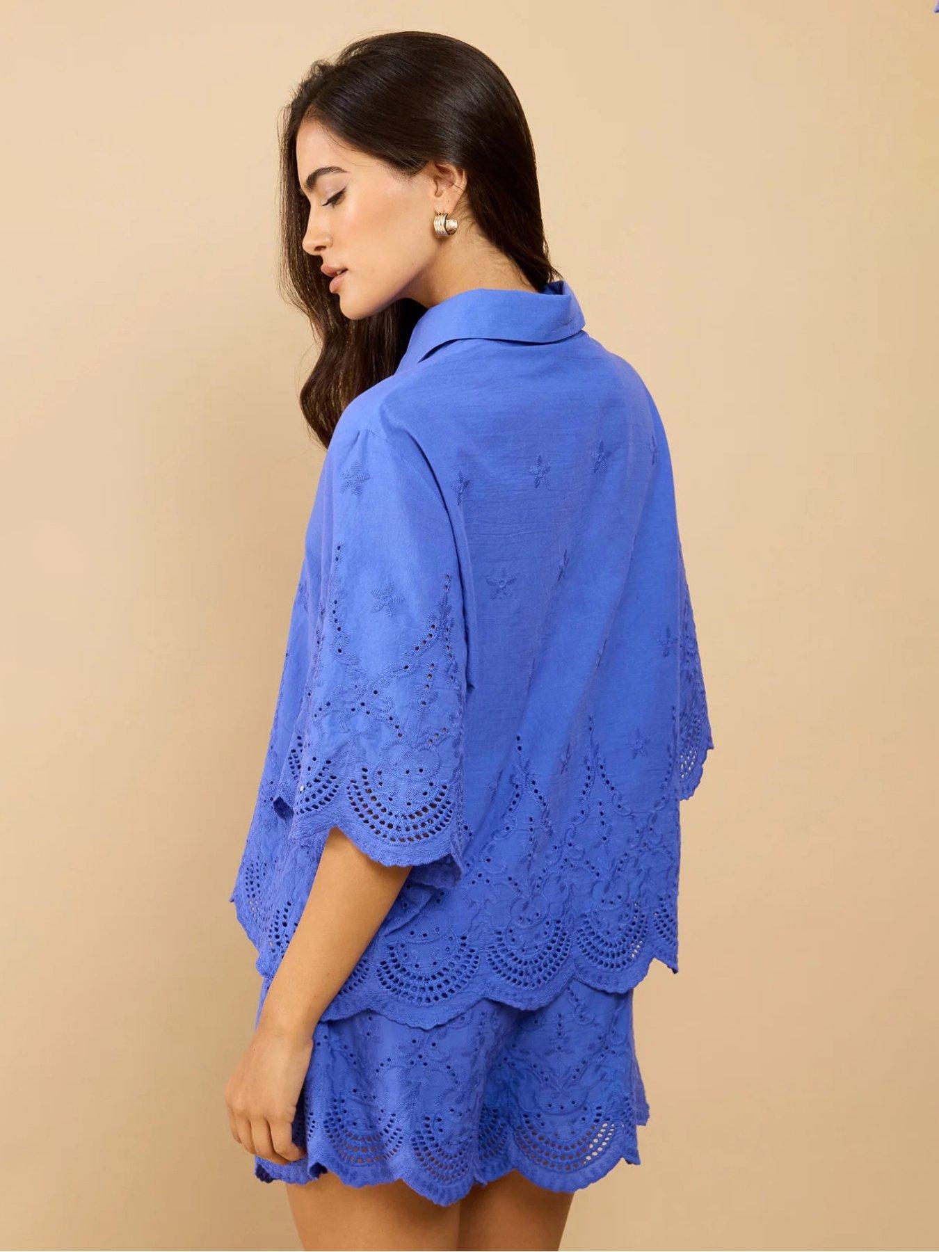 little-mistress-embroidered-shirt-bluestillFront