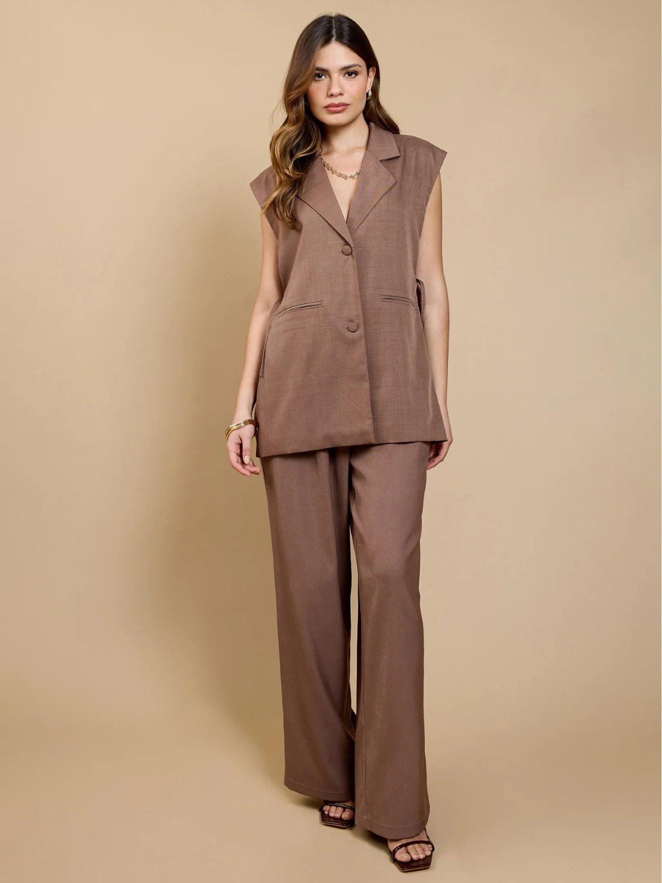 little-mistress-side-tie-waistcoat-brownback