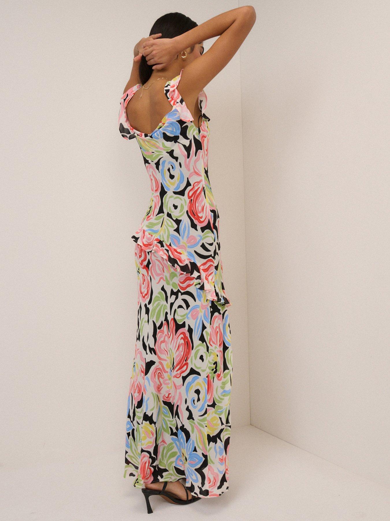 Image 2 of 6 of Nobodys Child Juniper Midaxi Dress - Multi