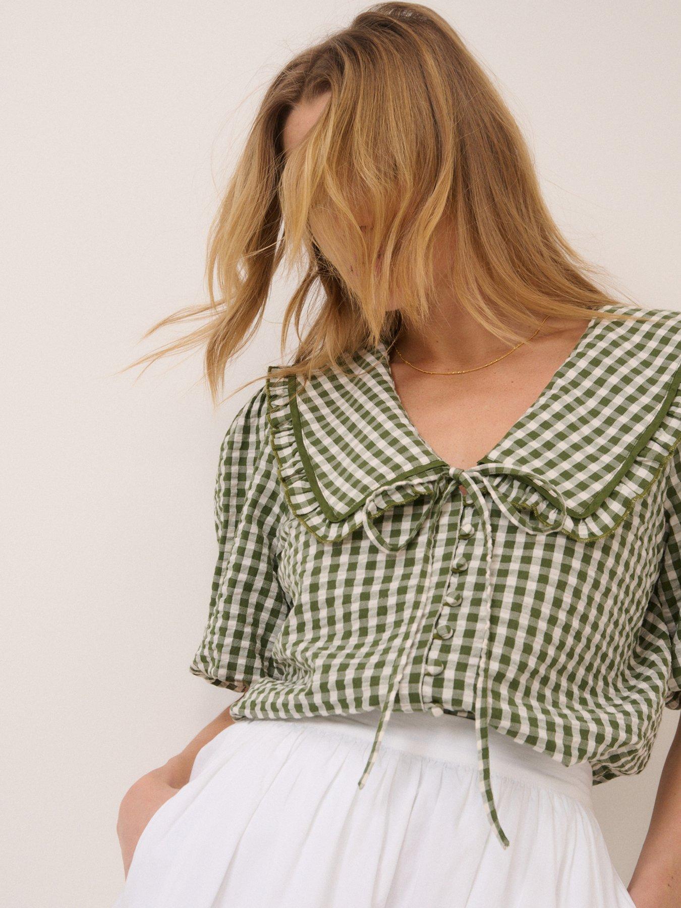 nobodys-child-blair-ruffle-collar-button-through-greenback