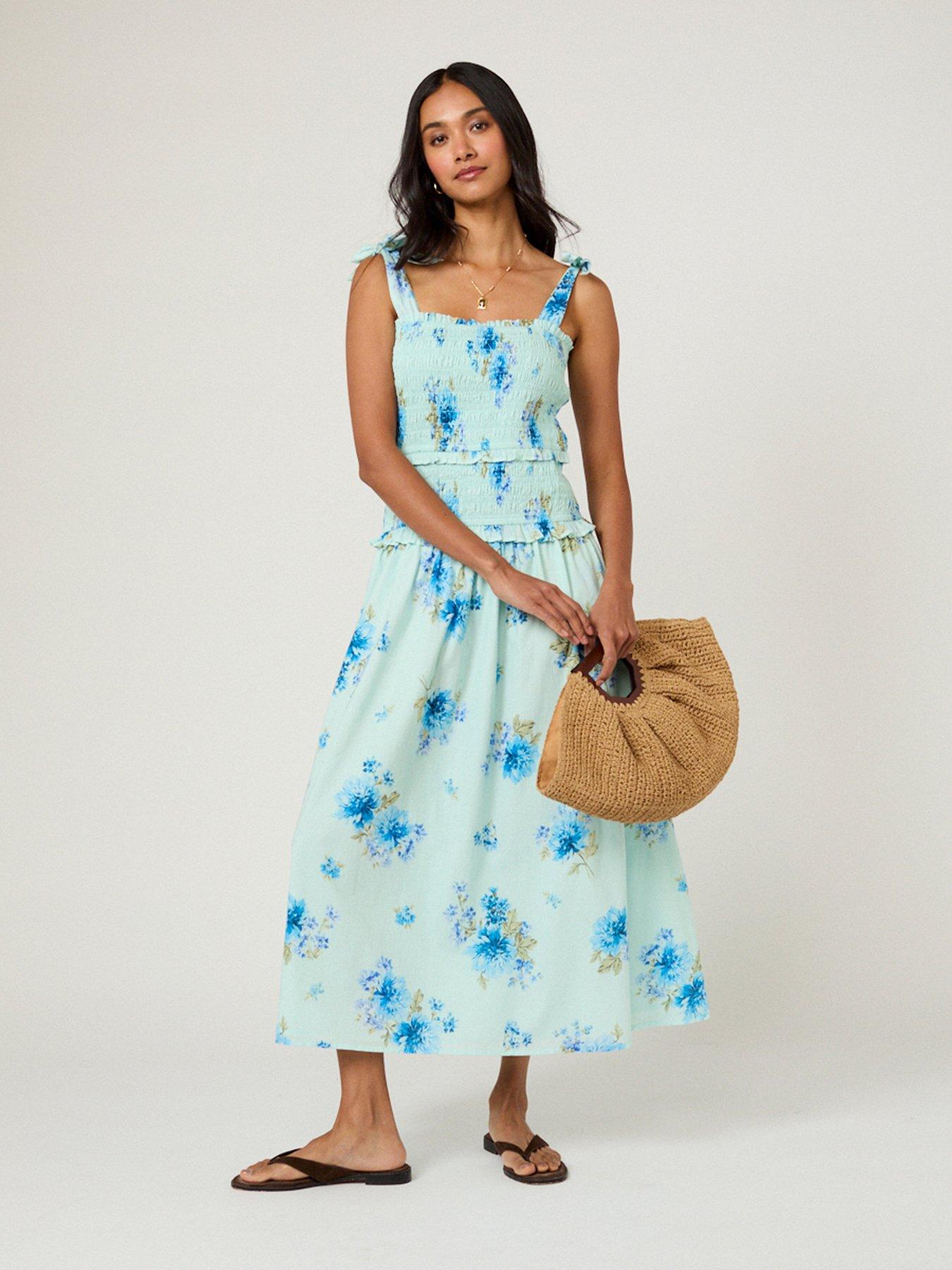 Nobodys Child Andrea Midi Dress - Blue