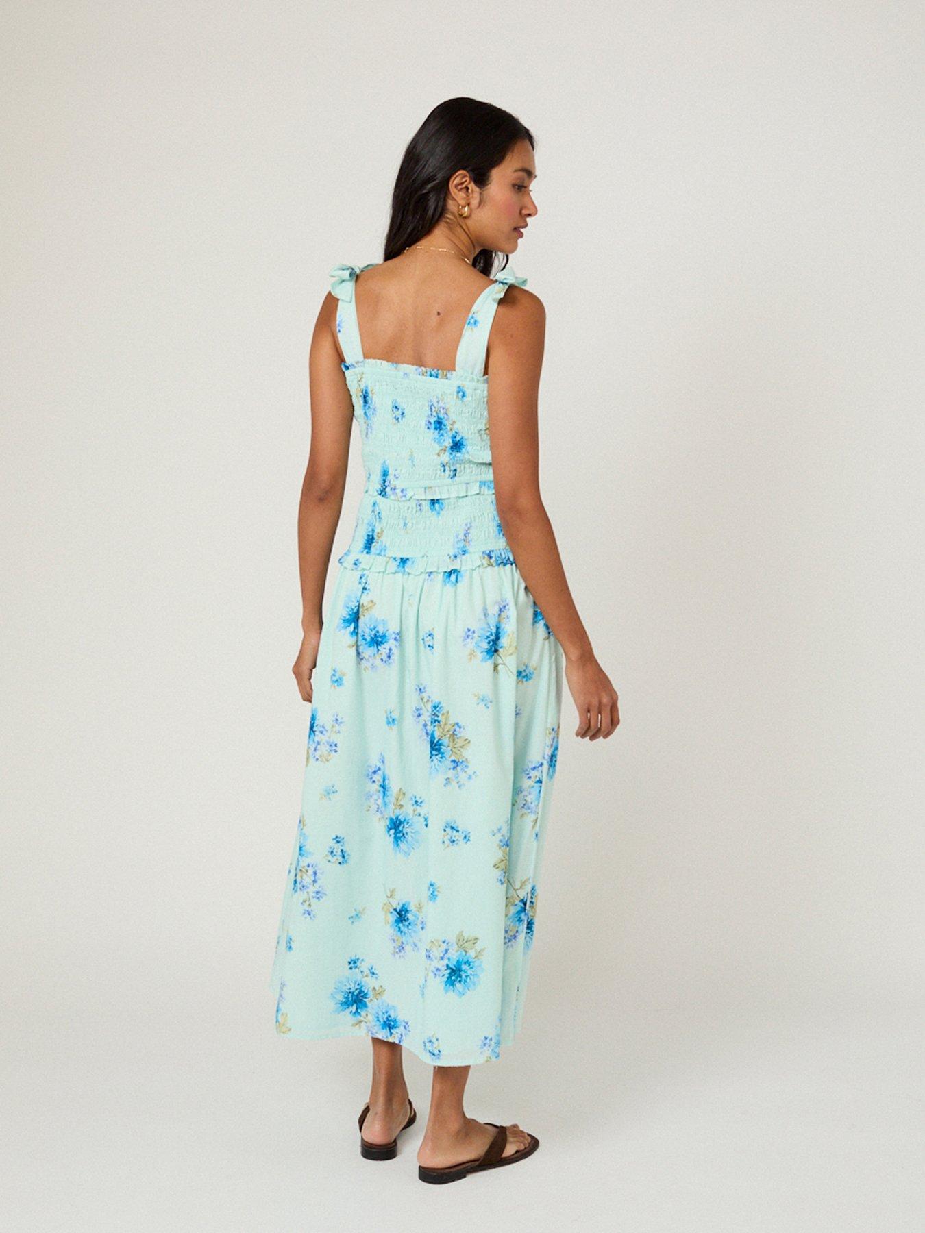 nobodys-child-andrea-midi-dress-bluestillFront