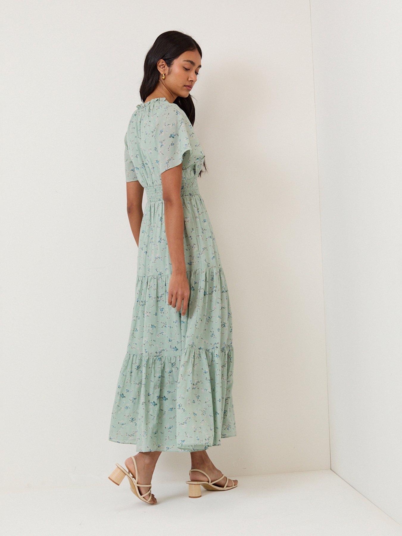 nobodys-child-caliope-midi-dress-bluestillFront