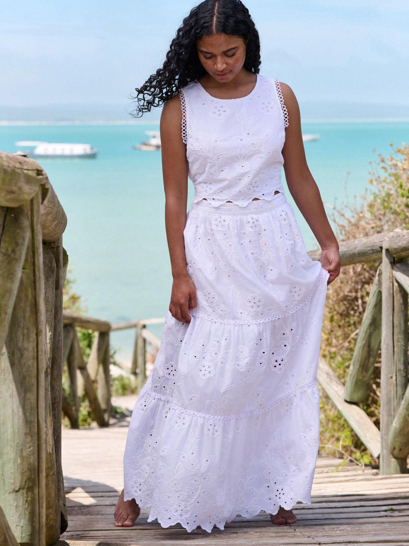 ted-baker-b-by-ted-baker-broidery-skirt-whitefront