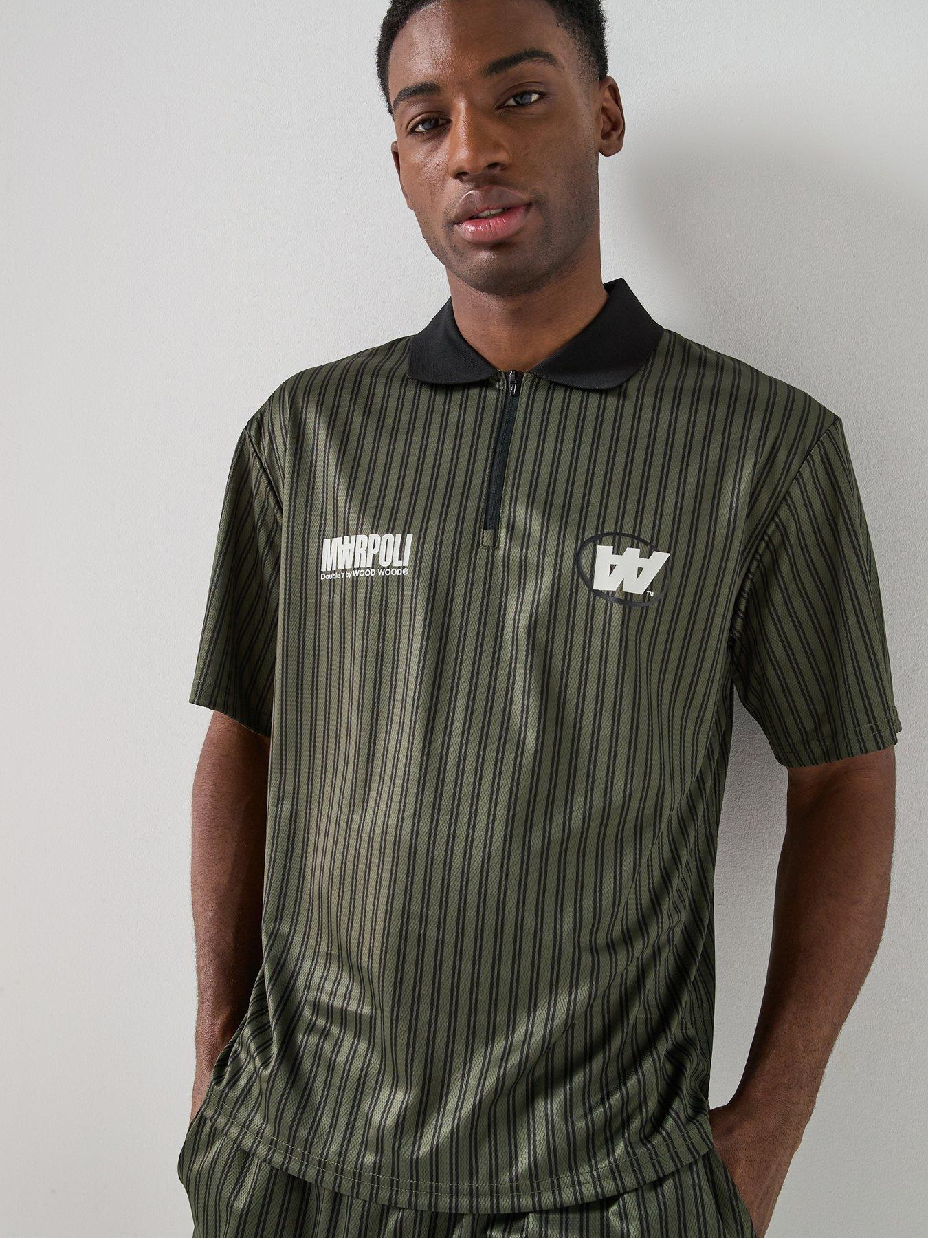 Double A By Wood Wood Polo Shirt - Dark Khaki