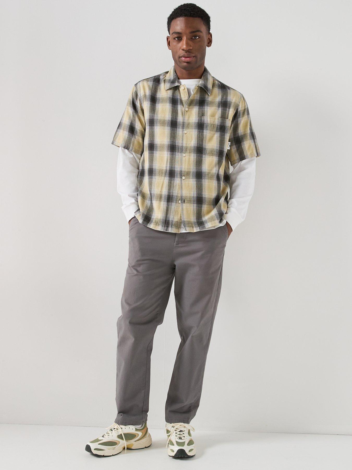 Image 3 of 5 of Double A by Wood Wood Cooper Short Sleeve Shirt - Green