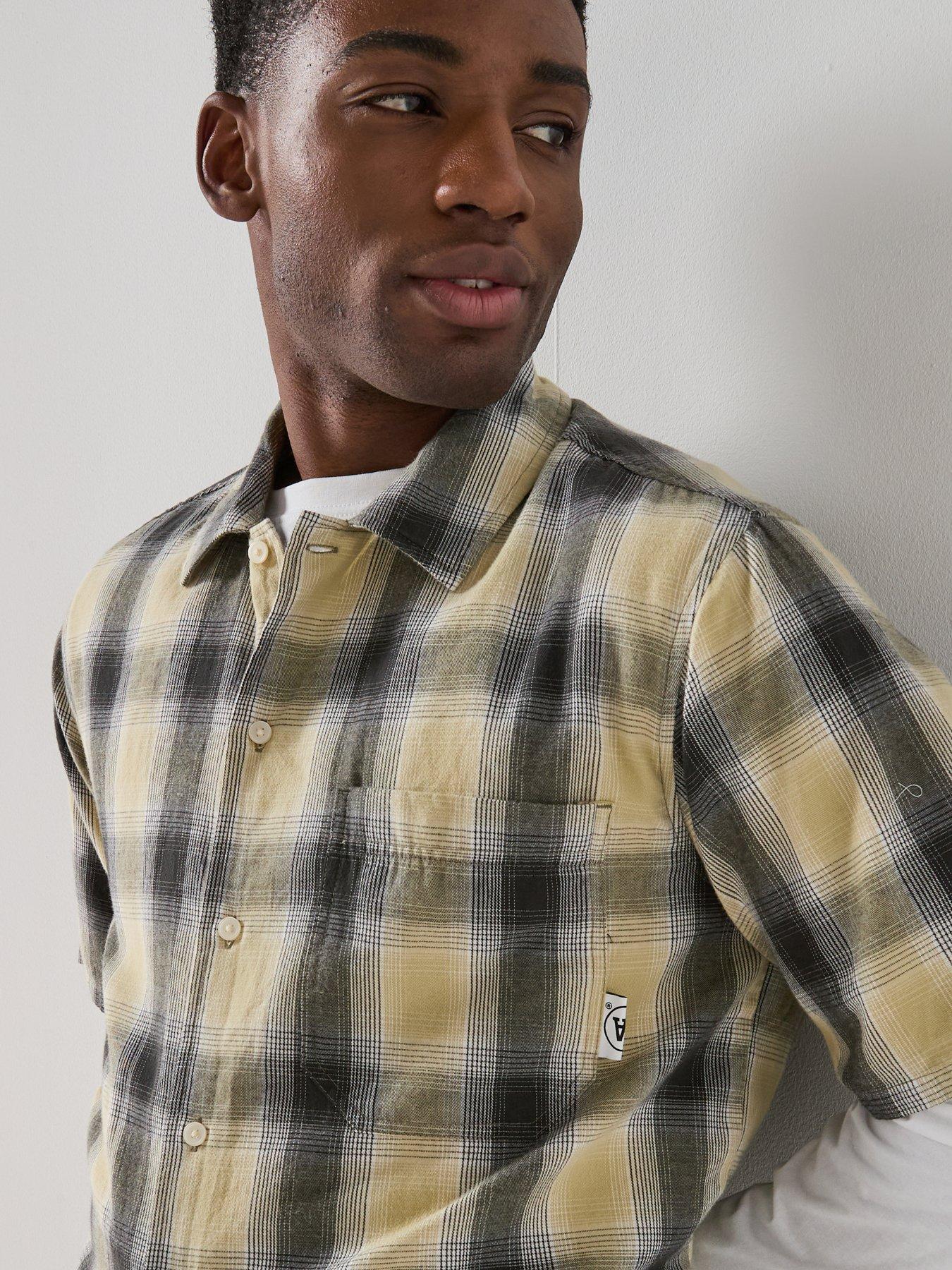 Image 4 of 5 of Double A by Wood Wood Cooper Short Sleeve Shirt - Green