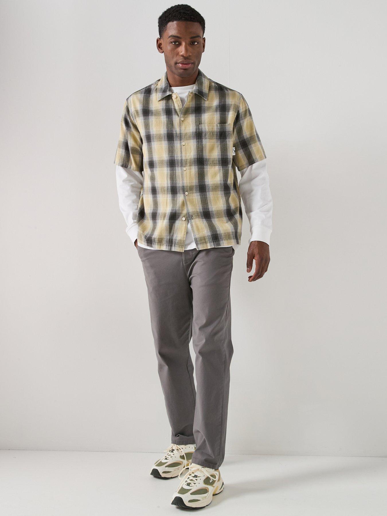 Image 5 of 5 of Double A by Wood Wood Cooper Short Sleeve Shirt - Green