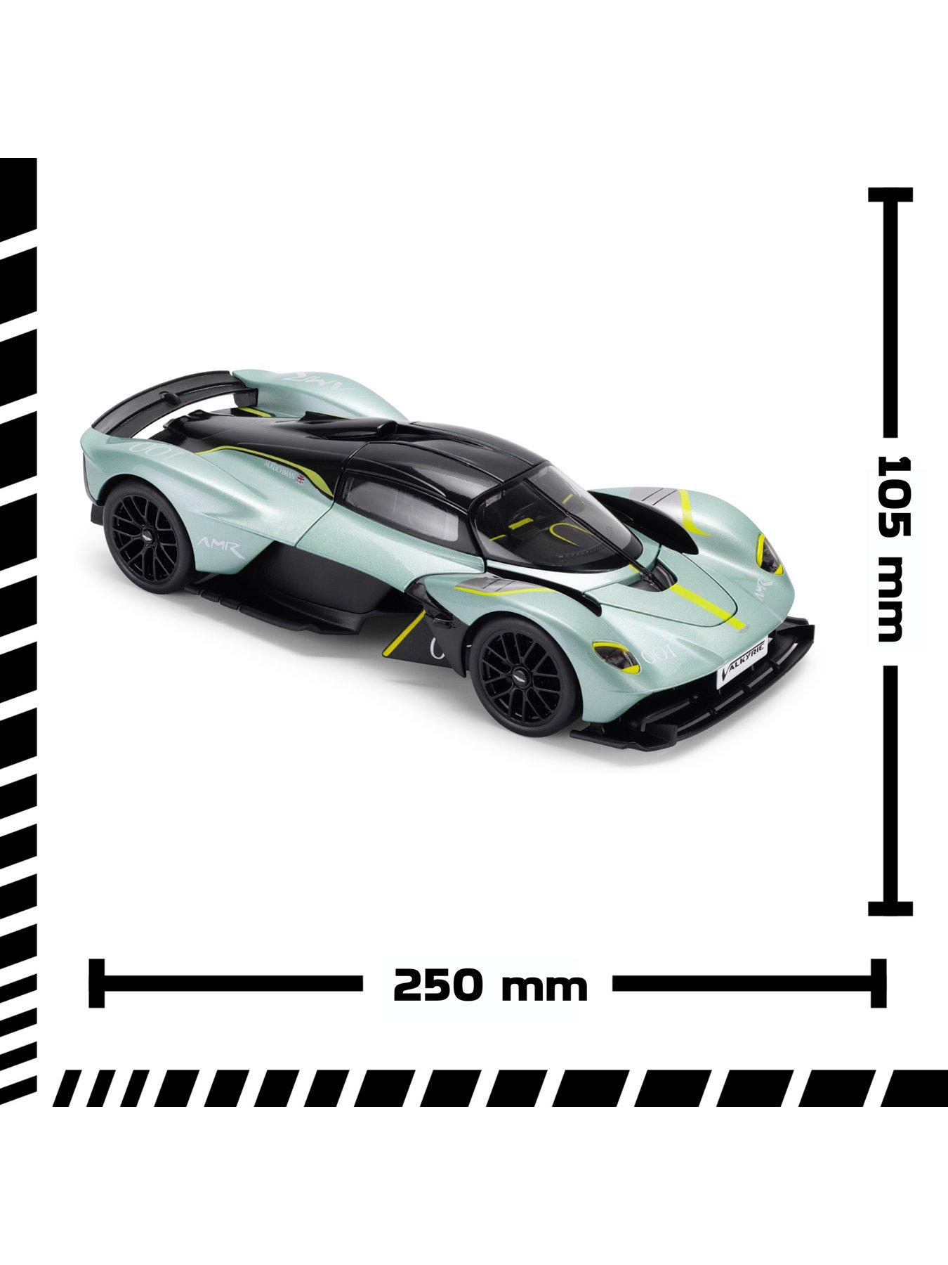 Image 2 of 7 of Die Cast 1:18 scale Aston Martin Valkyrie Appletree Green