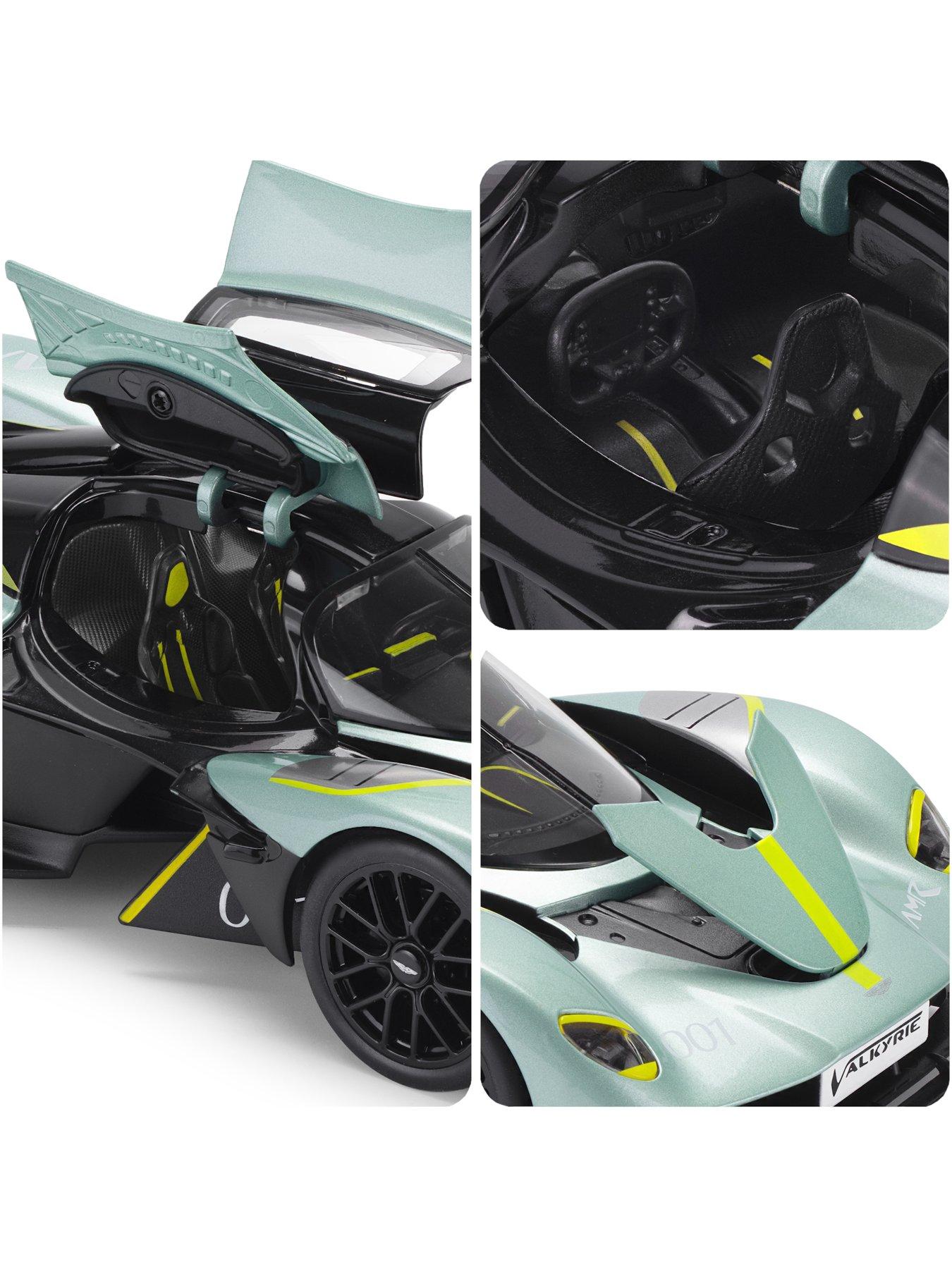 Image 4 of 7 of Die Cast 1:18 scale Aston Martin Valkyrie Appletree Green